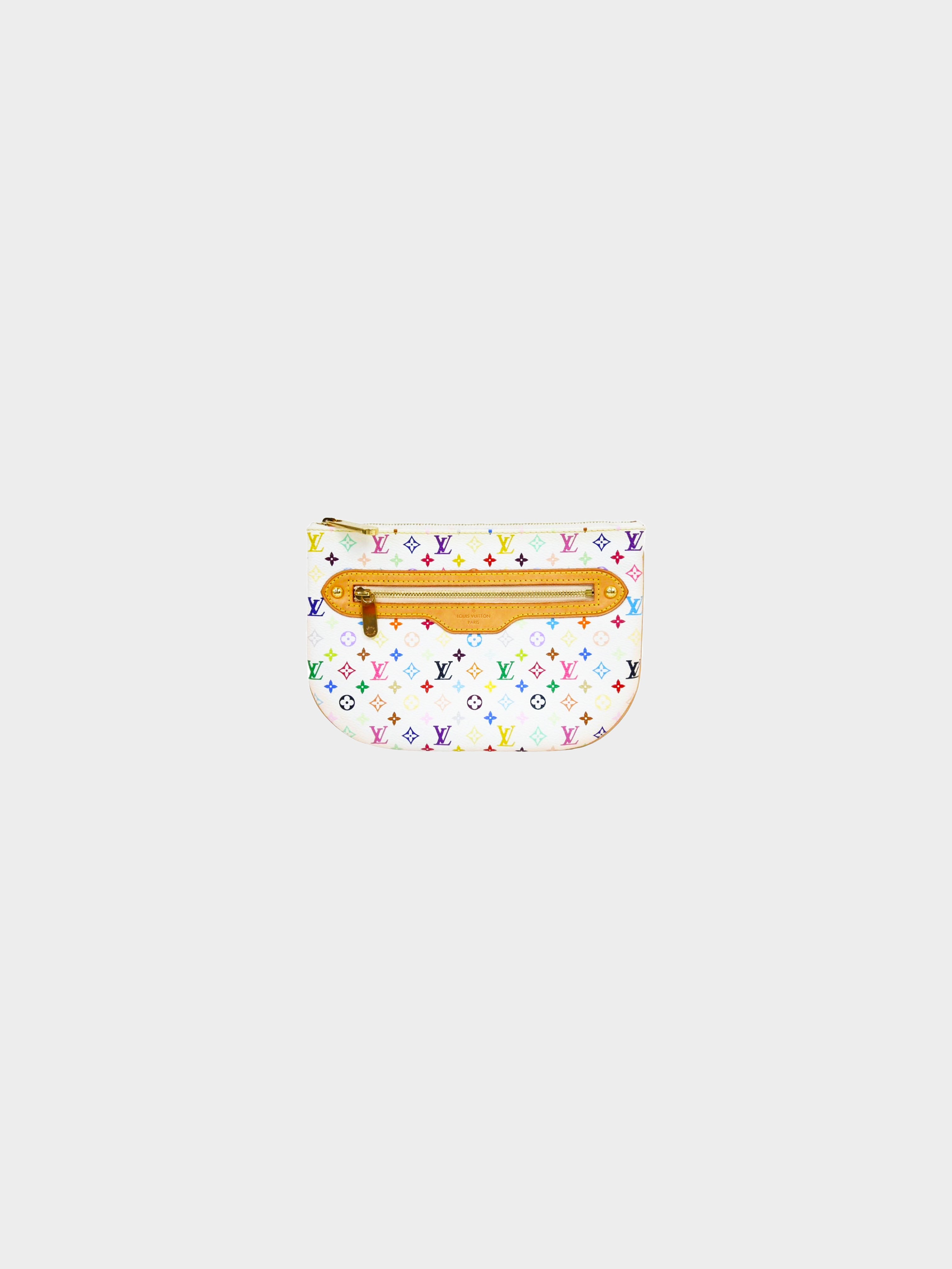 Louis Vuitton Monogram Multicolor Berlingo Coin Pouch Pochette