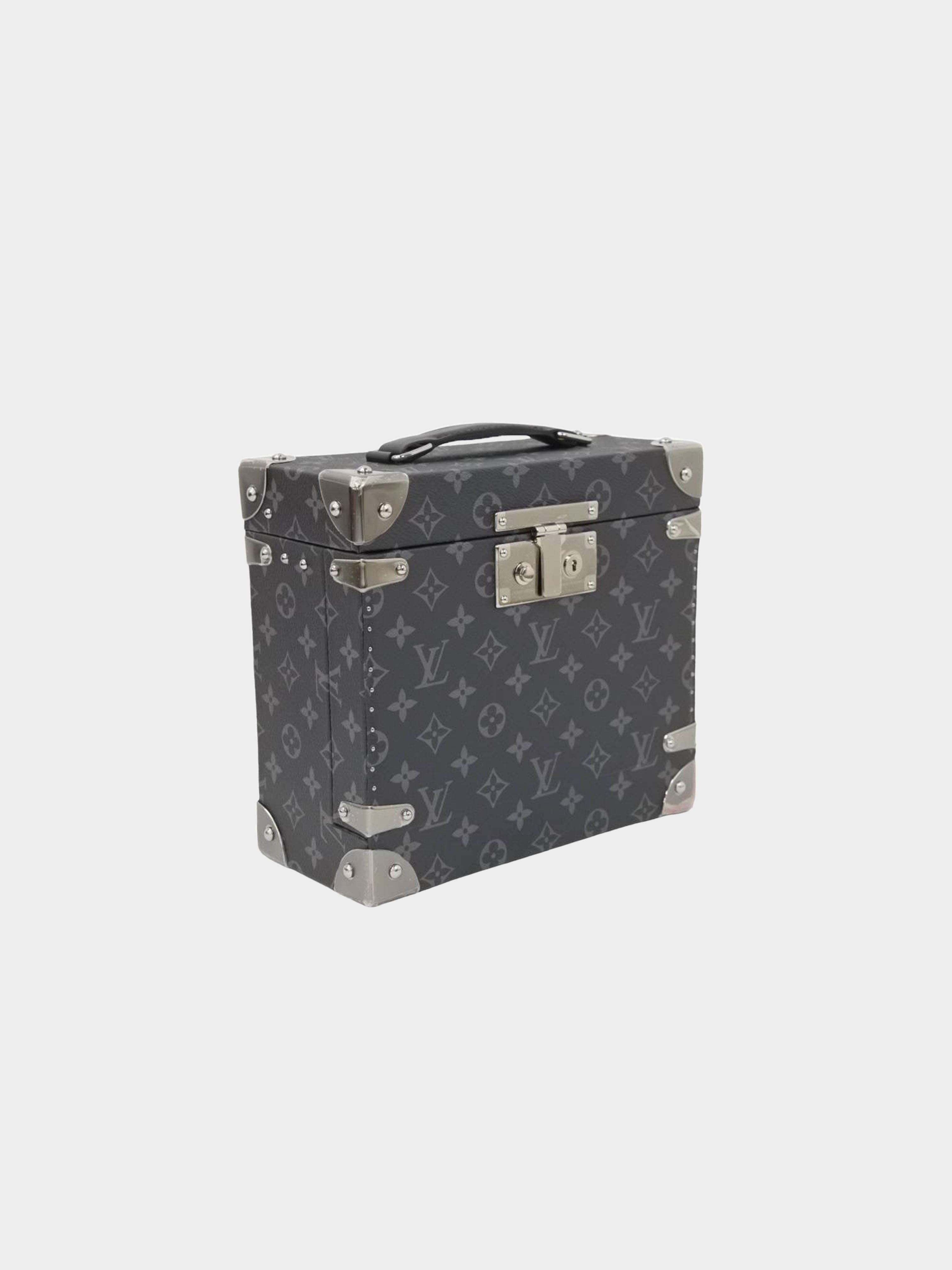 Louis Vuitton Since 1854 Trunk, Custom Pink and Grey, New in Box CMA001