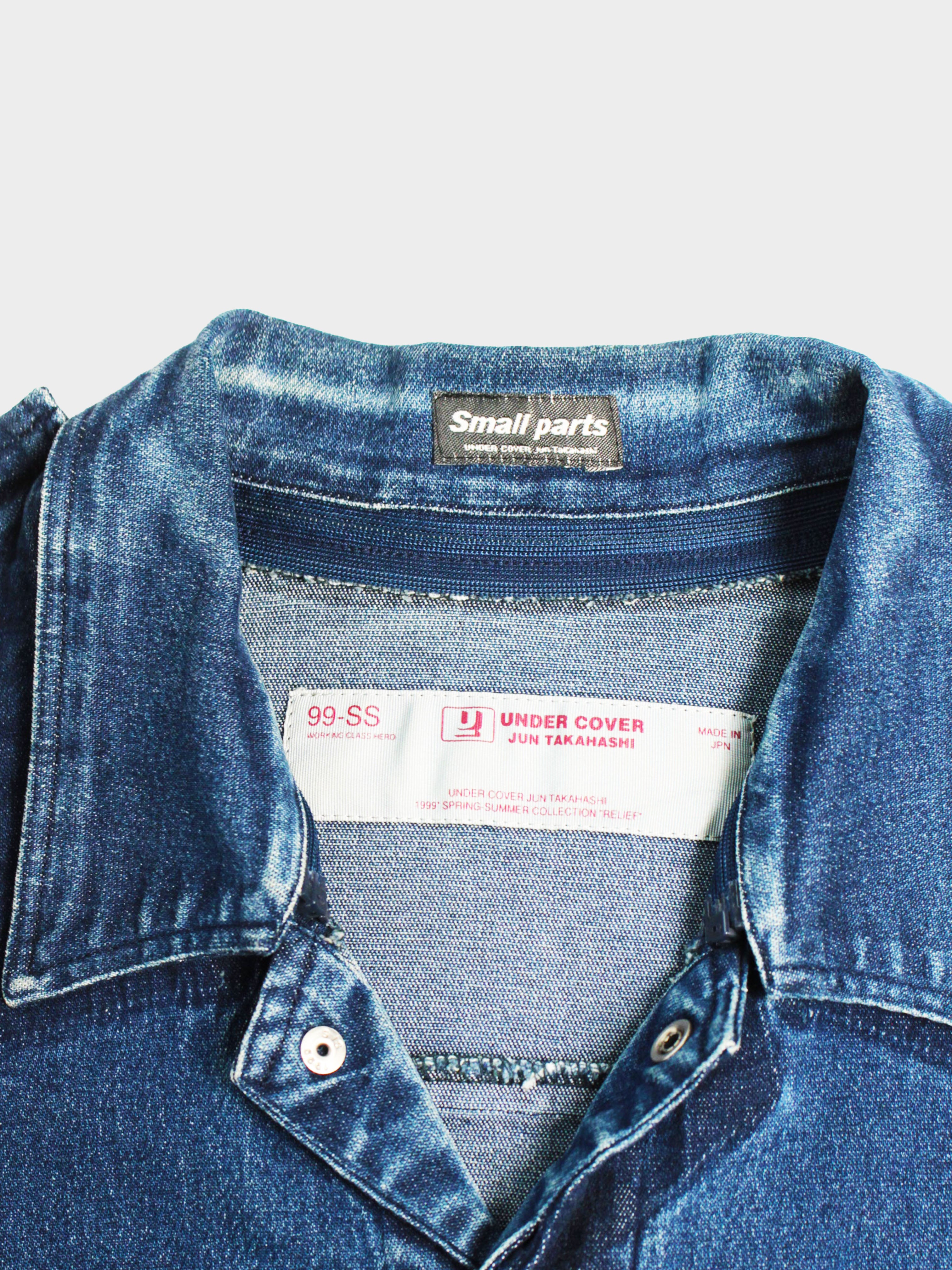 UNDERCOVER SS 1999 Relief Denim Jacket