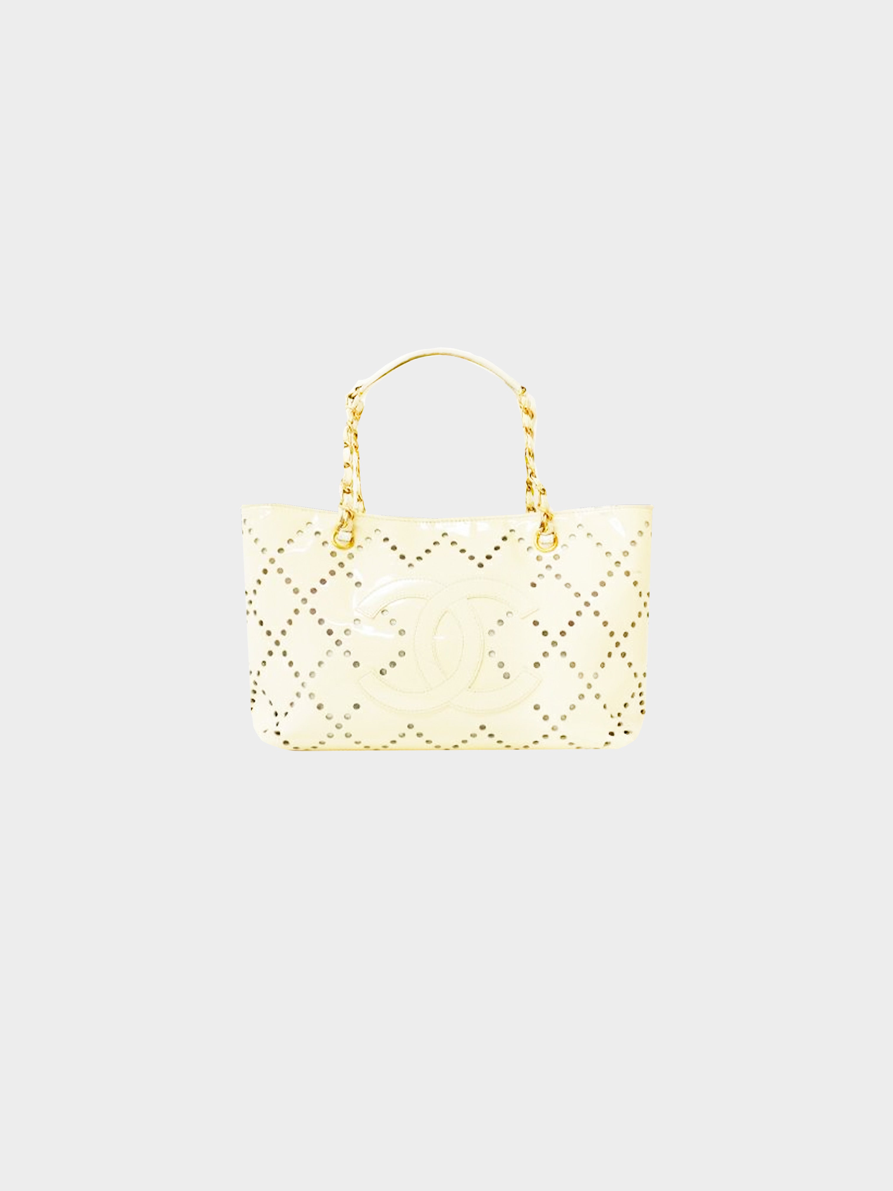 Chanel Perforated Bag - 30 For Sale on 1stDibs