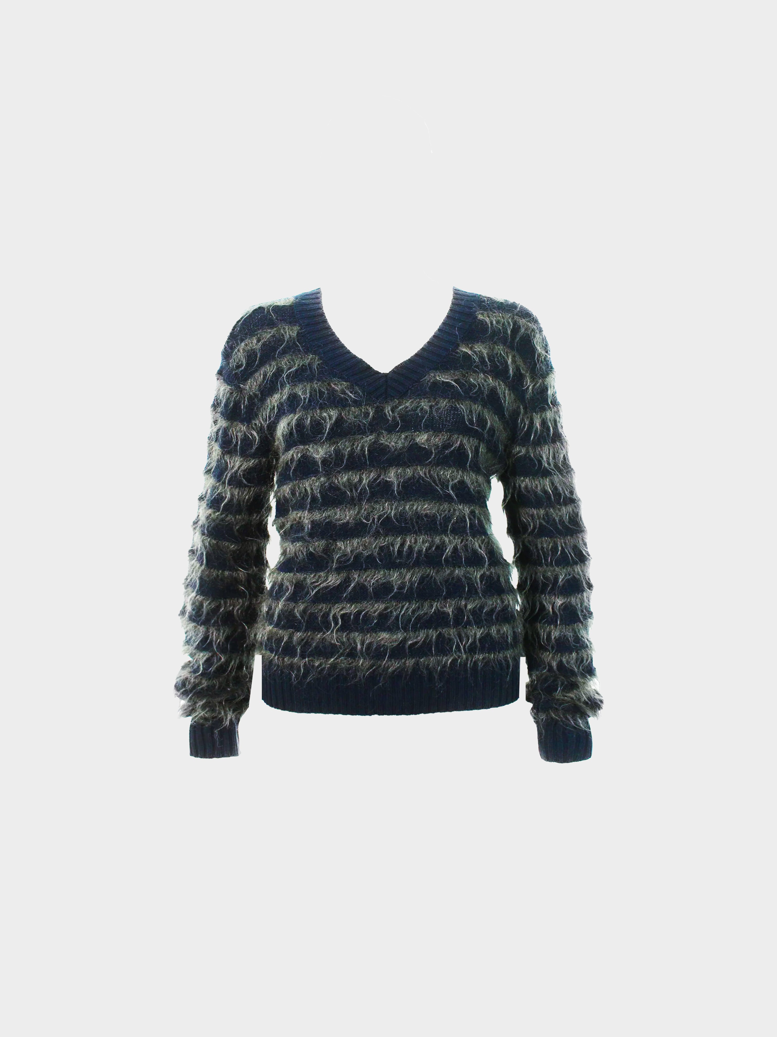 Maison Martin Margiela 2000s Mohair Fringe Sweater · INTO