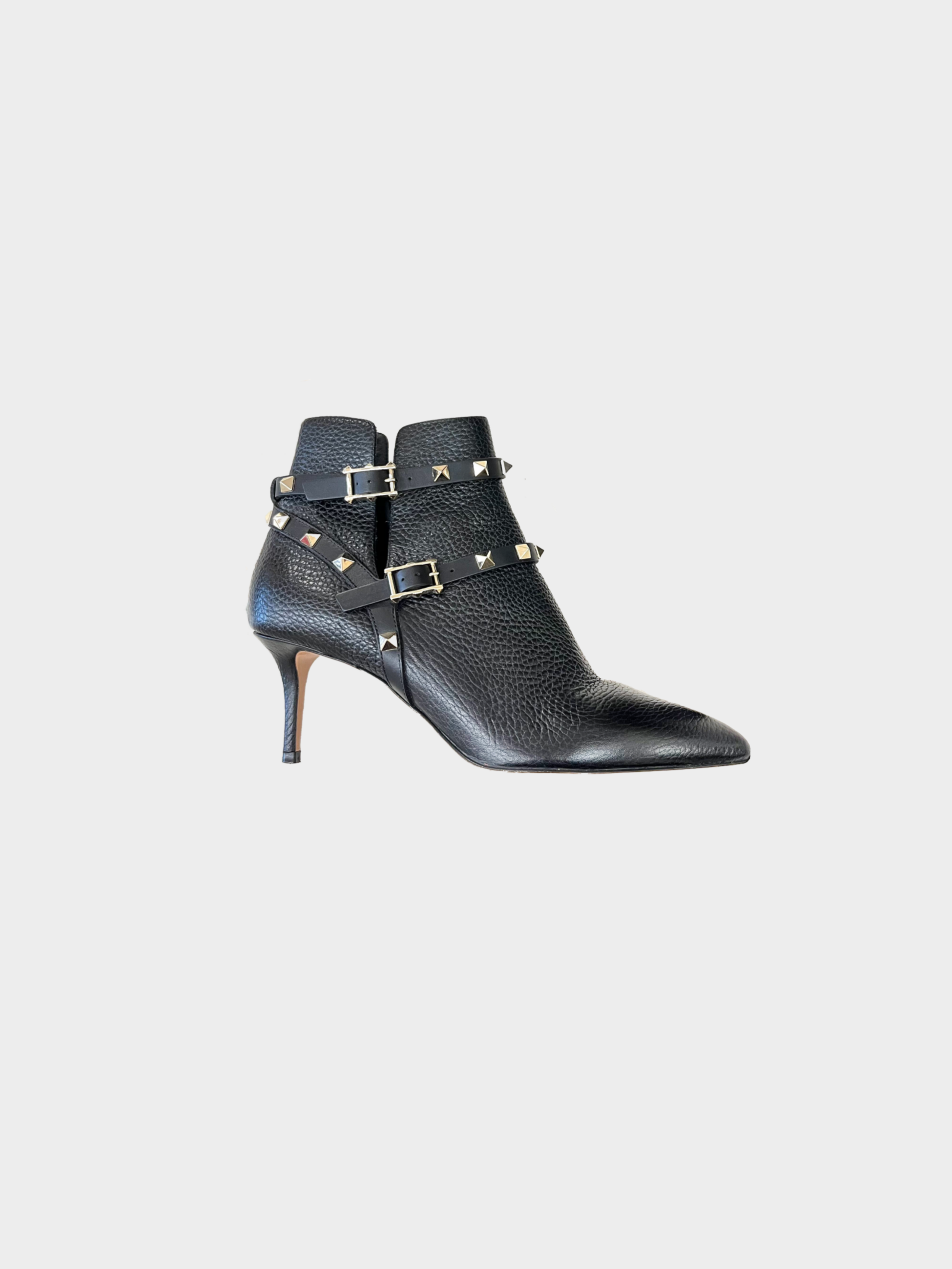 Valentino 2010s Garavani Rockstud Ankle Boots