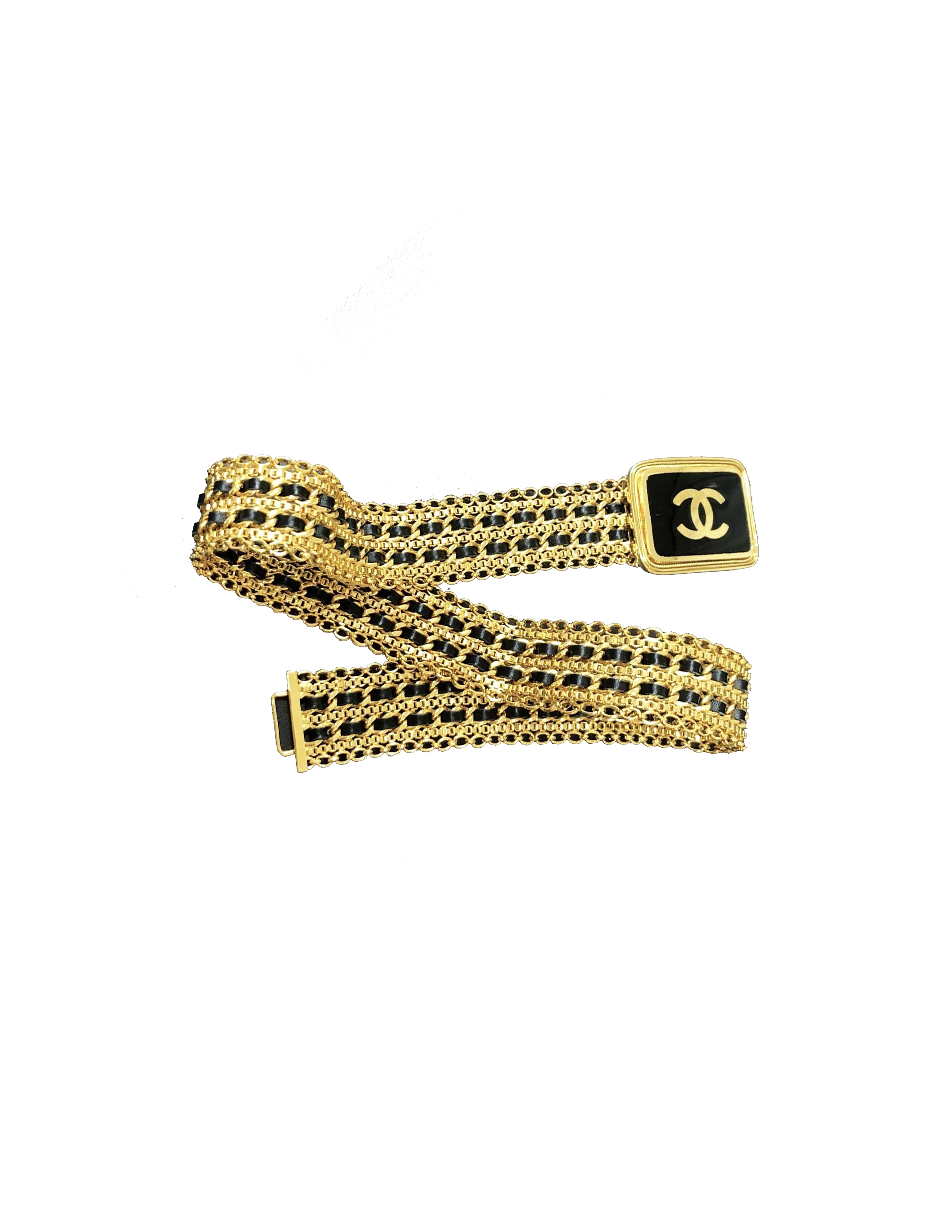 Chanel 1996 Gold Chain Belt · INTO