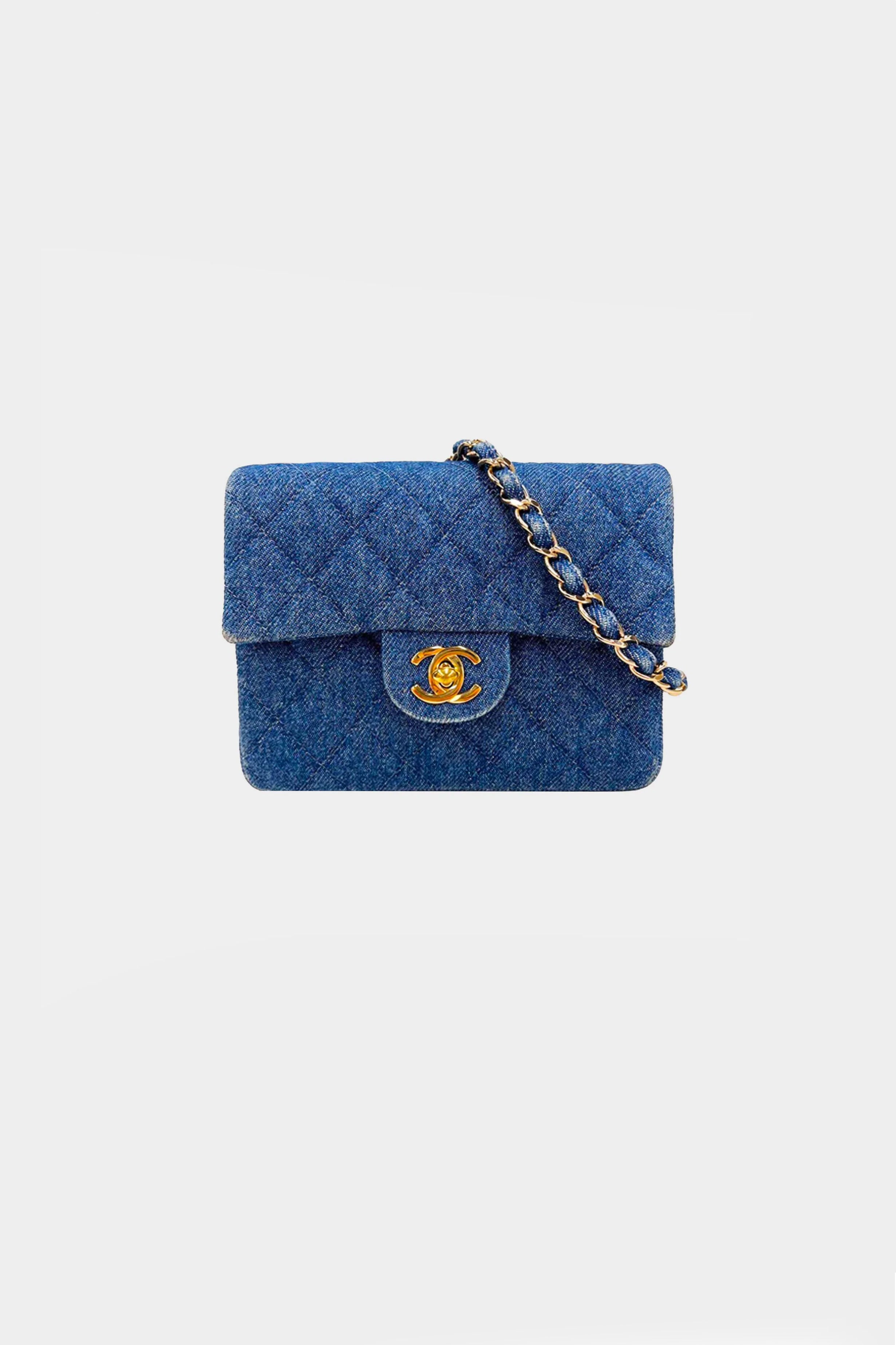 Chanel 2014 Paris-Dallas Denim Flap Bag · INTO