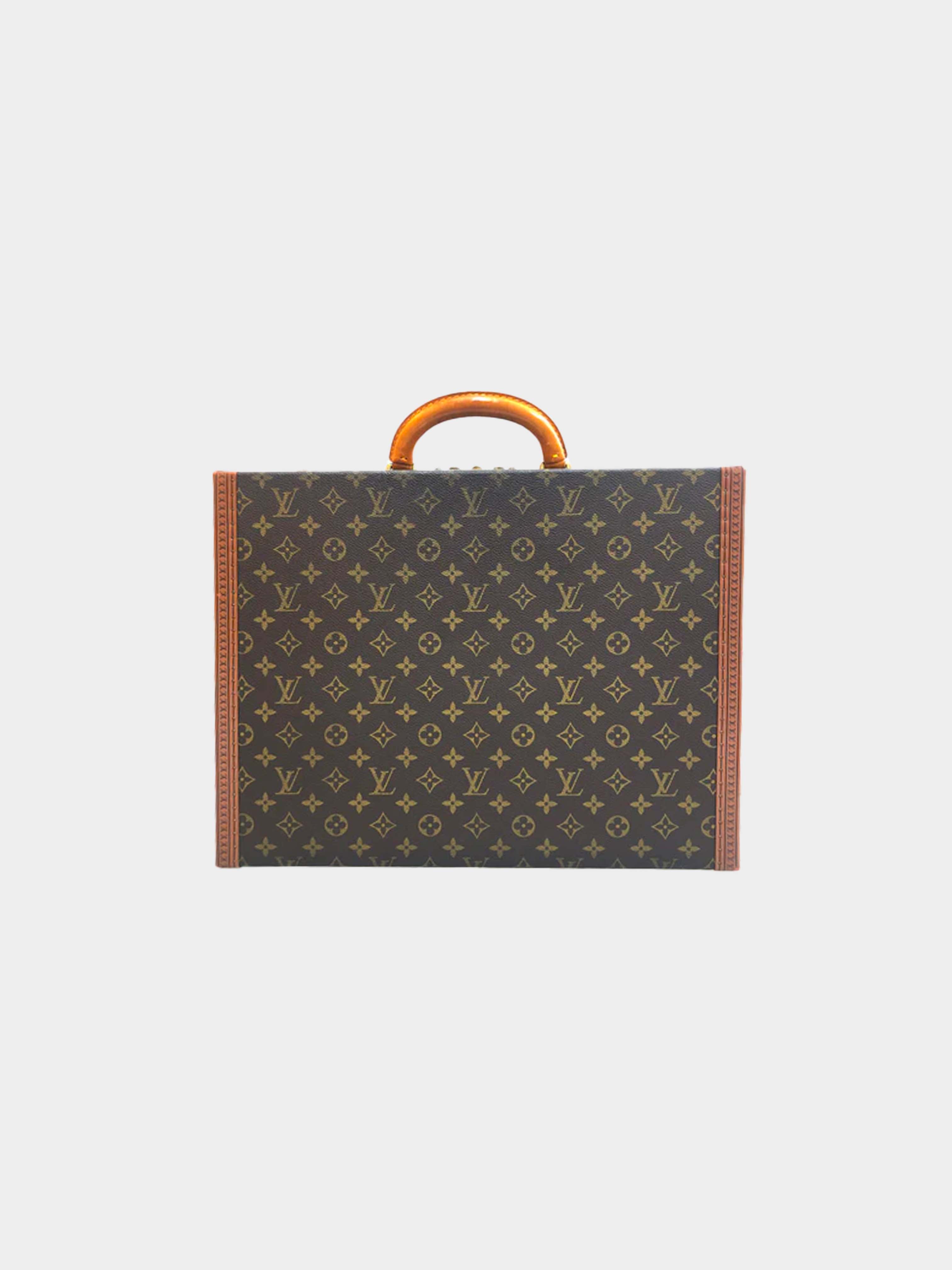 Louis Vuitton 1990s Dial Lock Briefcase · INTO