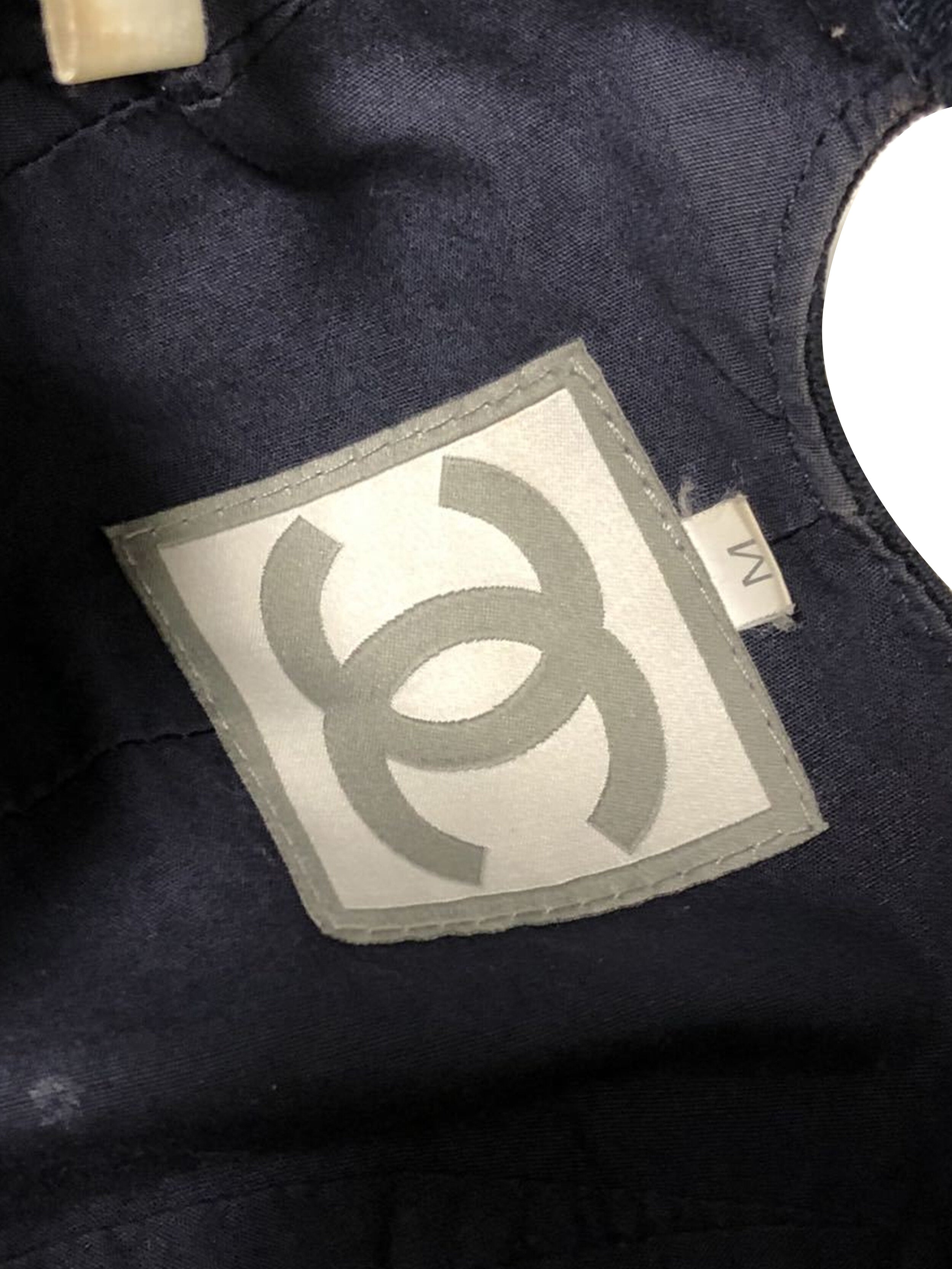 CHANEL Pre-Owned 2000s CC cashmere cap - Grey