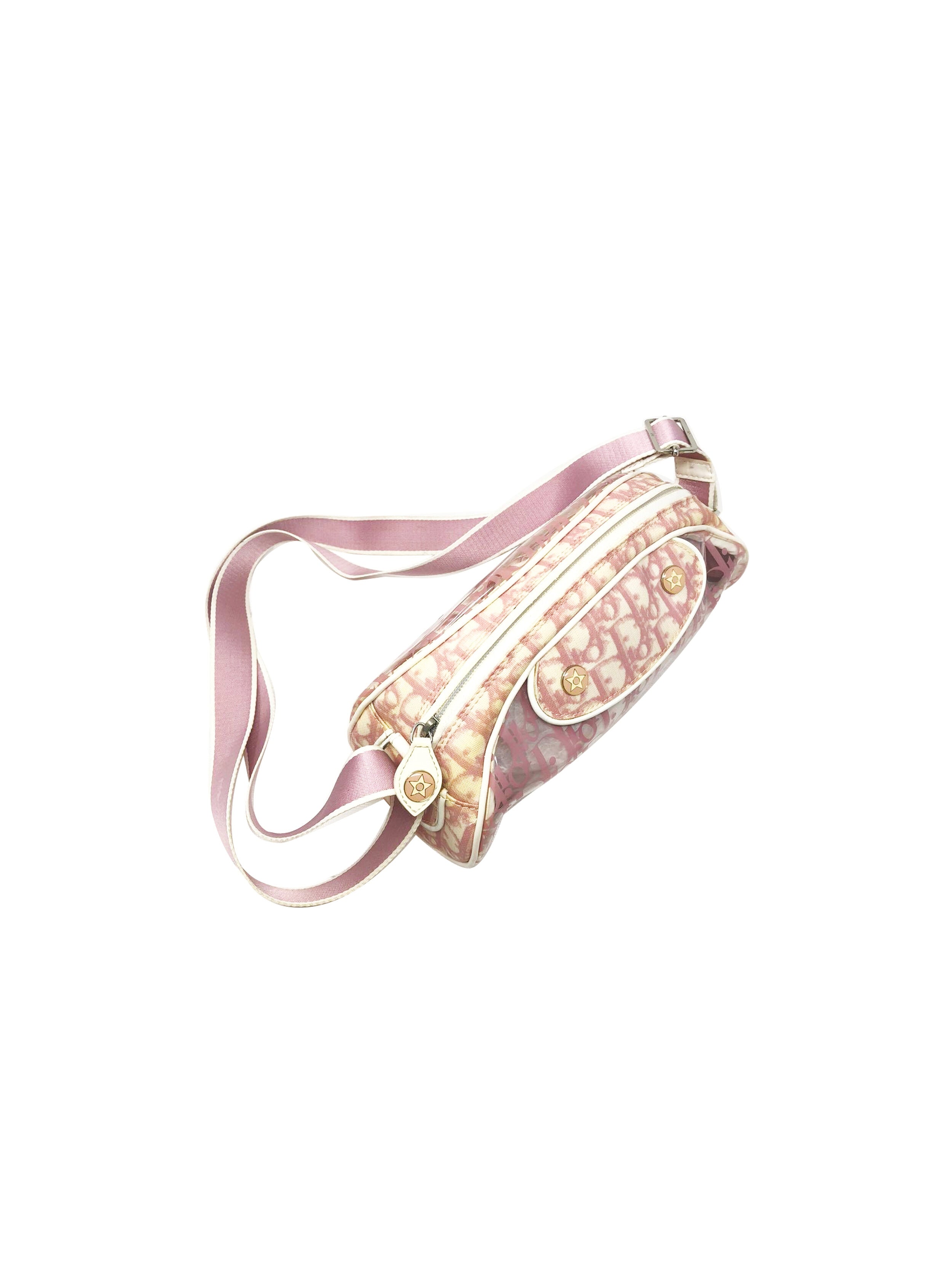 Christian Dior 2000s Pink Trotter Lock Boston Bag · INTO