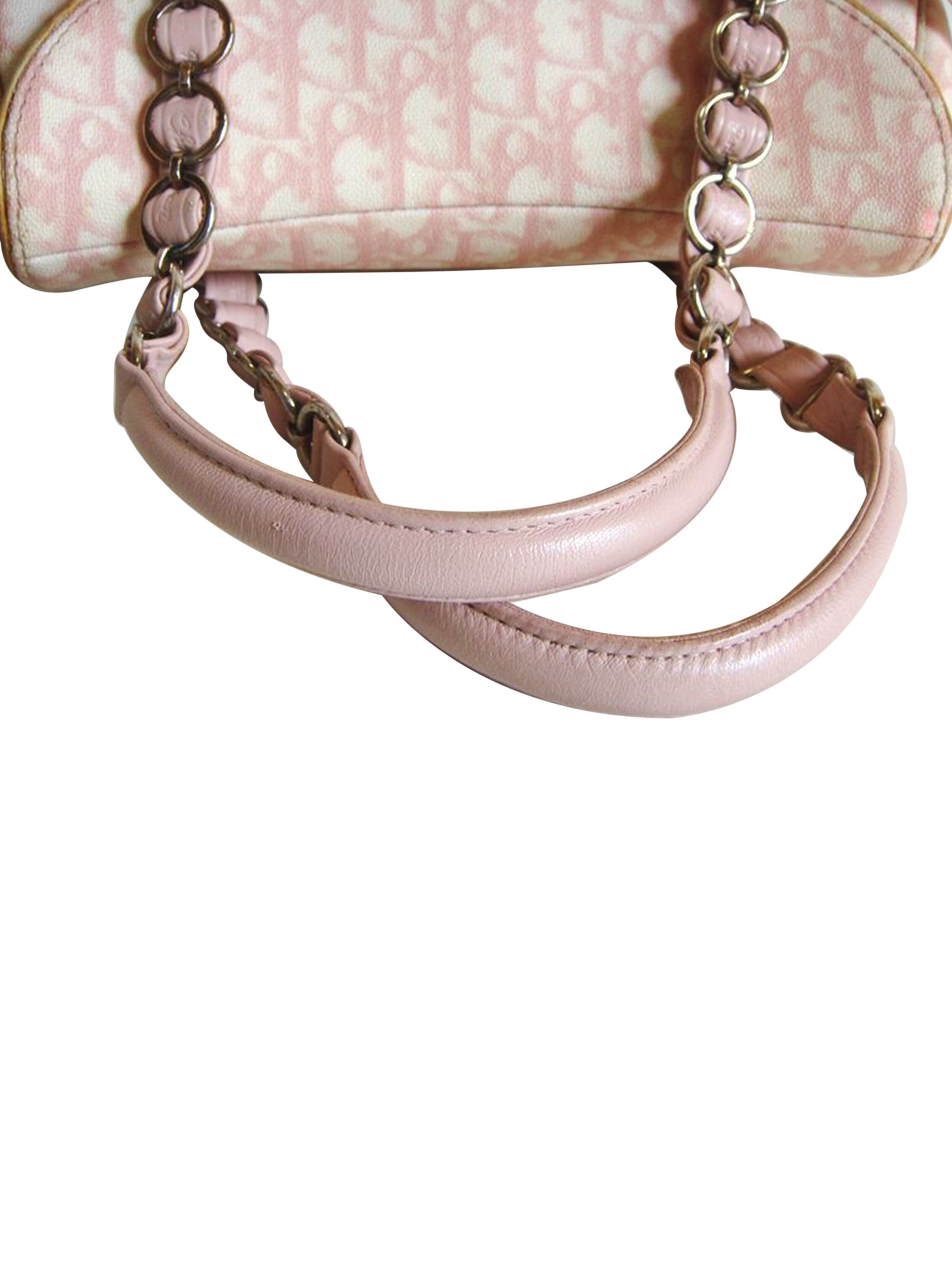 Christian Dior Romantic Pink Trotter Bag