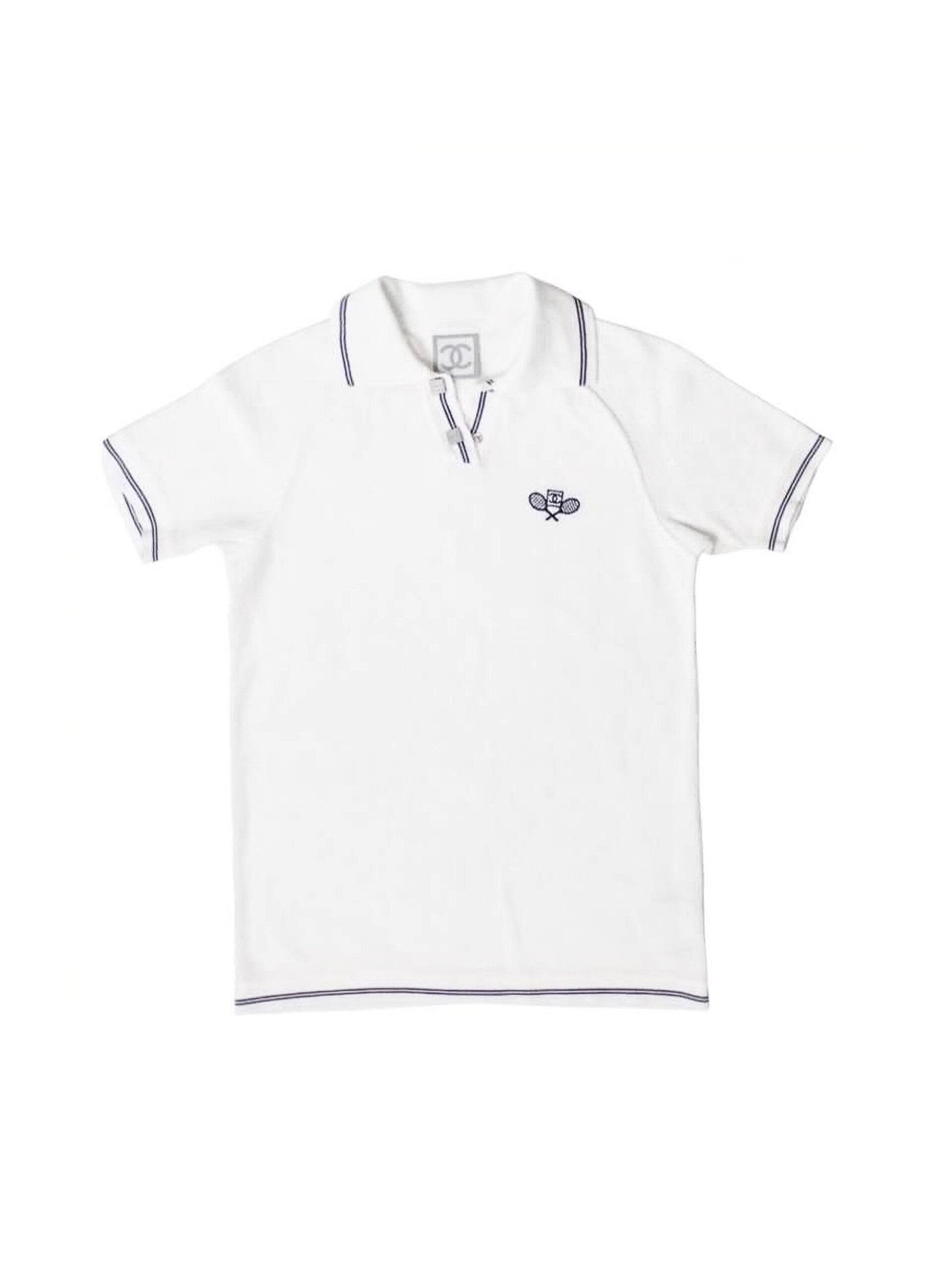 Chanel Sports White Tennis Shirt