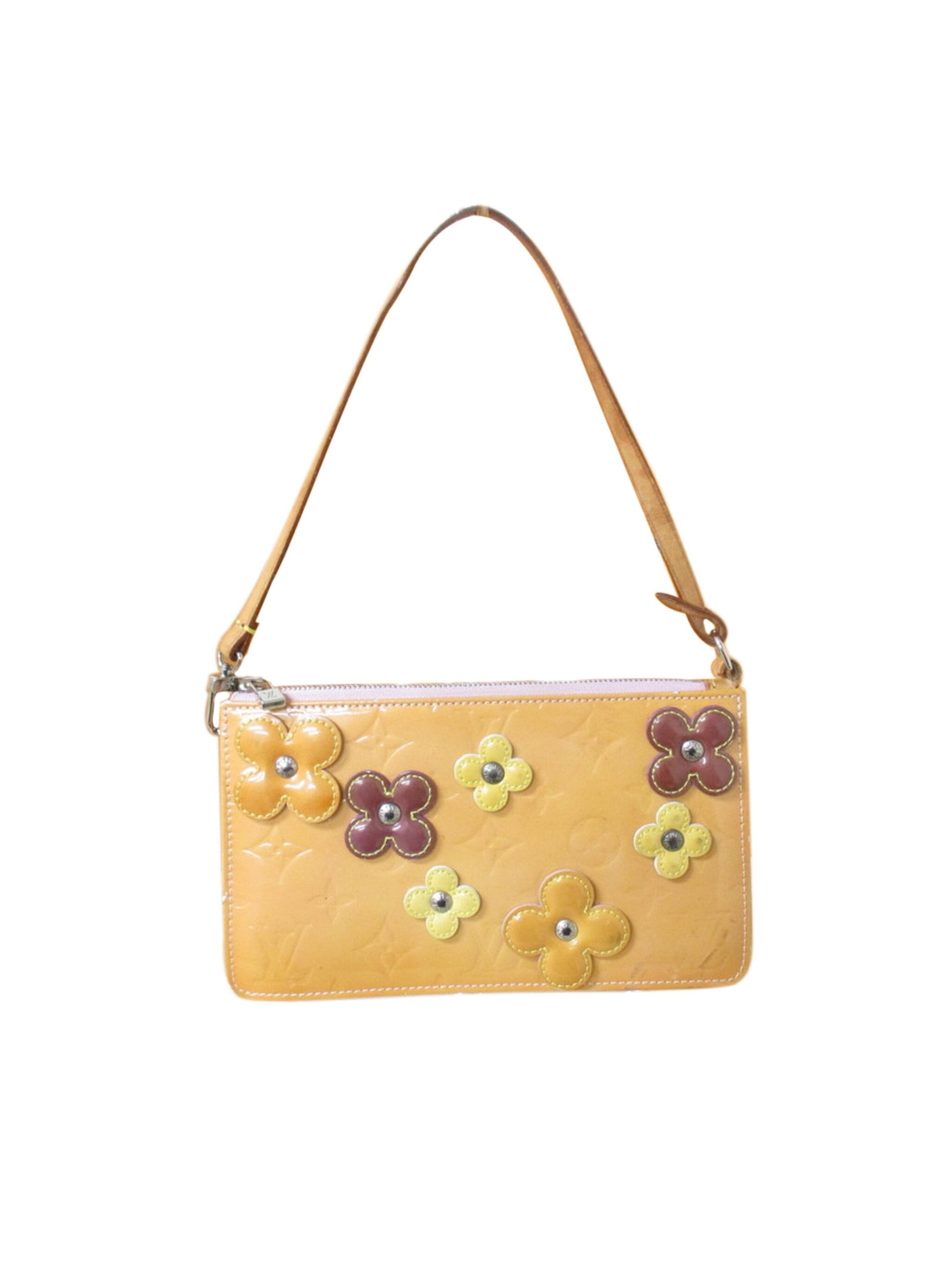 Louis Vuitton Yellow Vernis Pochette Crossbody Bag – The Don's Luxury Goods