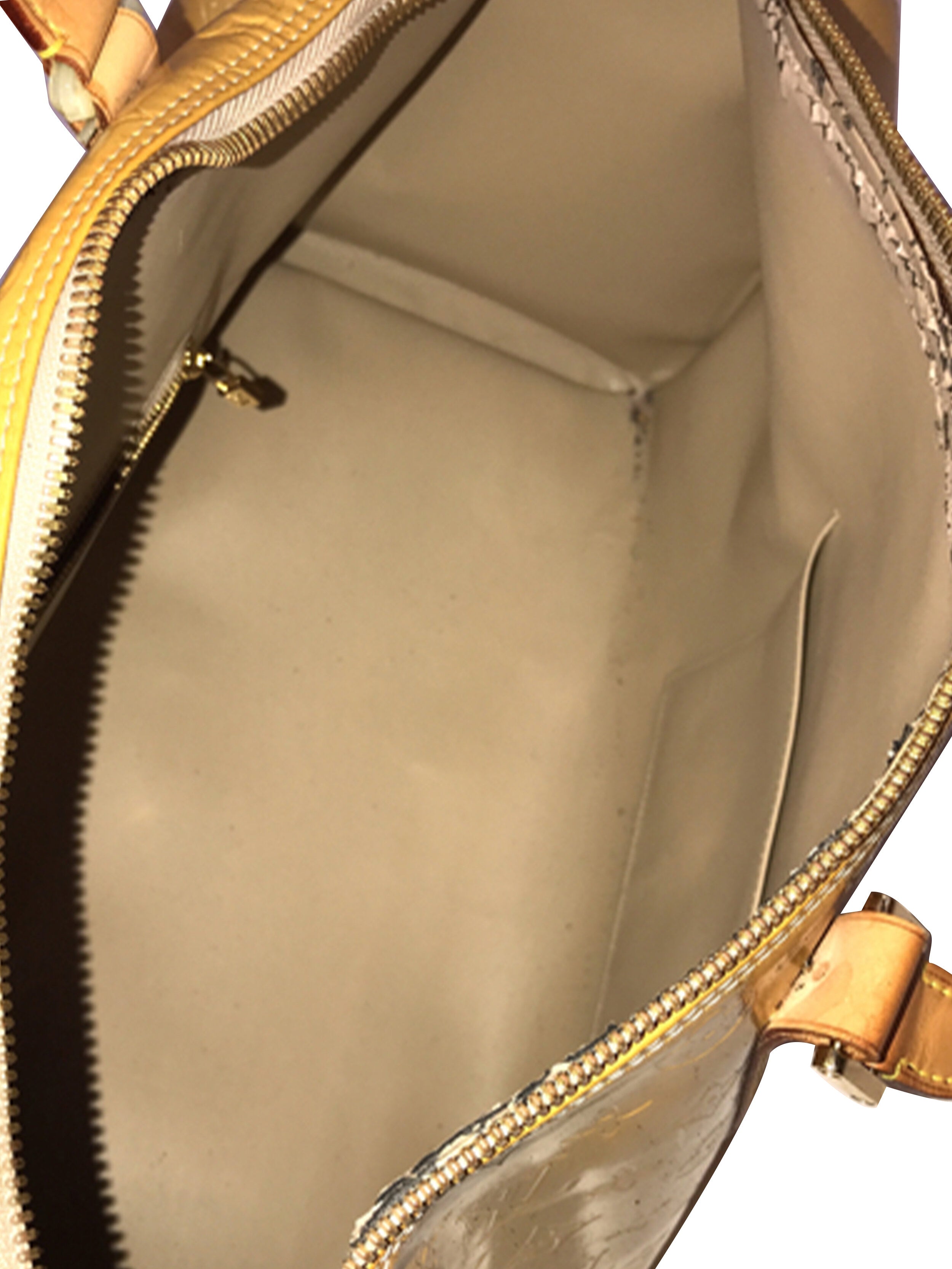 Louis Vuitton 2000s Vernis Yellow Forsyth Bag · INTO