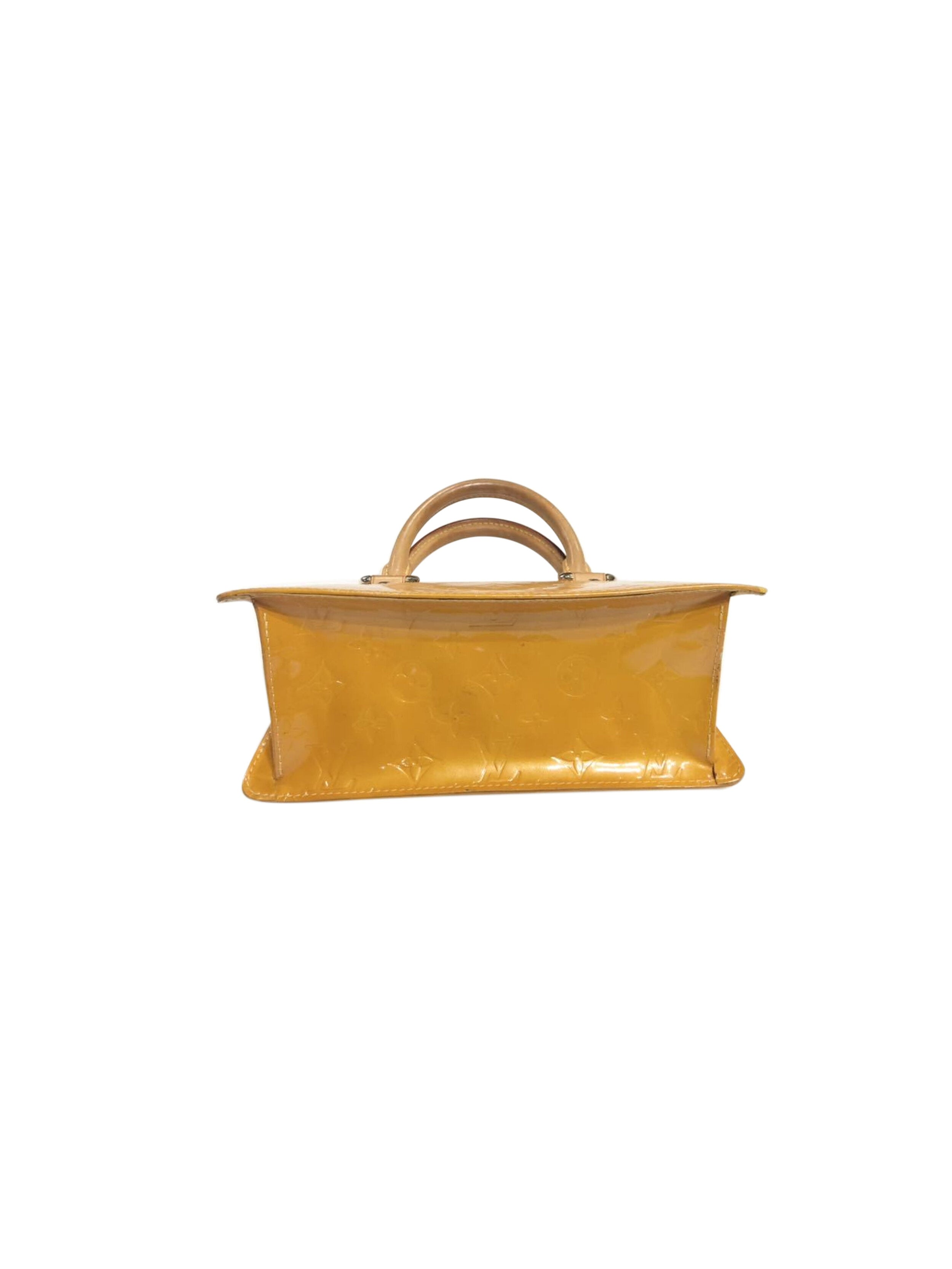 Louis Vuitton 2000s Vernis Yellow Forsyth Bag · INTO