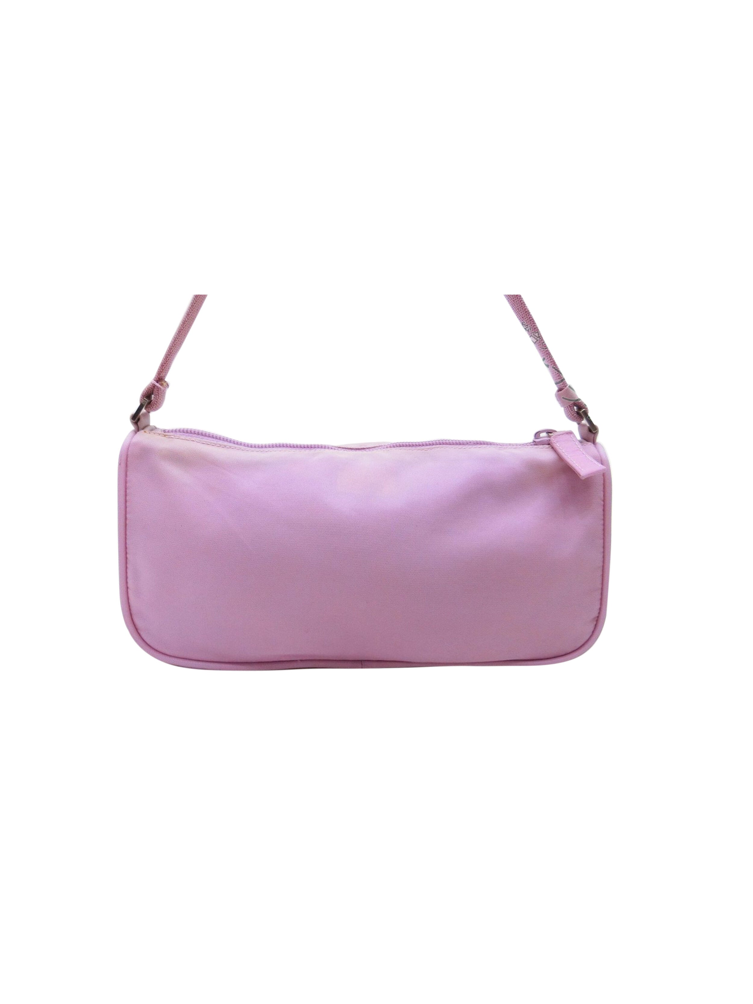 Prada 2000s Tessuto Light Pink Hand Bag · INTO