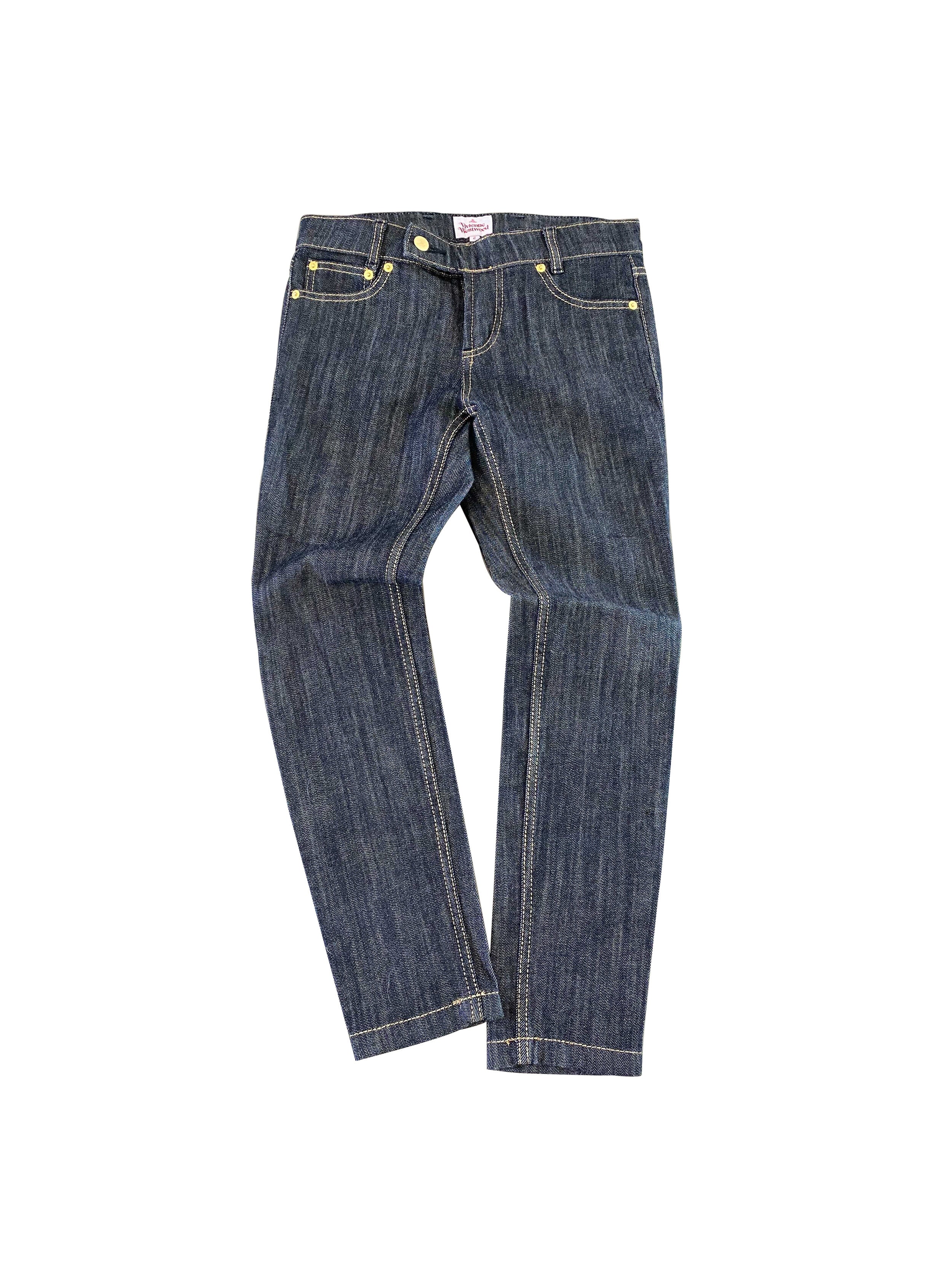 Vivienne Westwood 2000s Rare Navy Denim · INTO