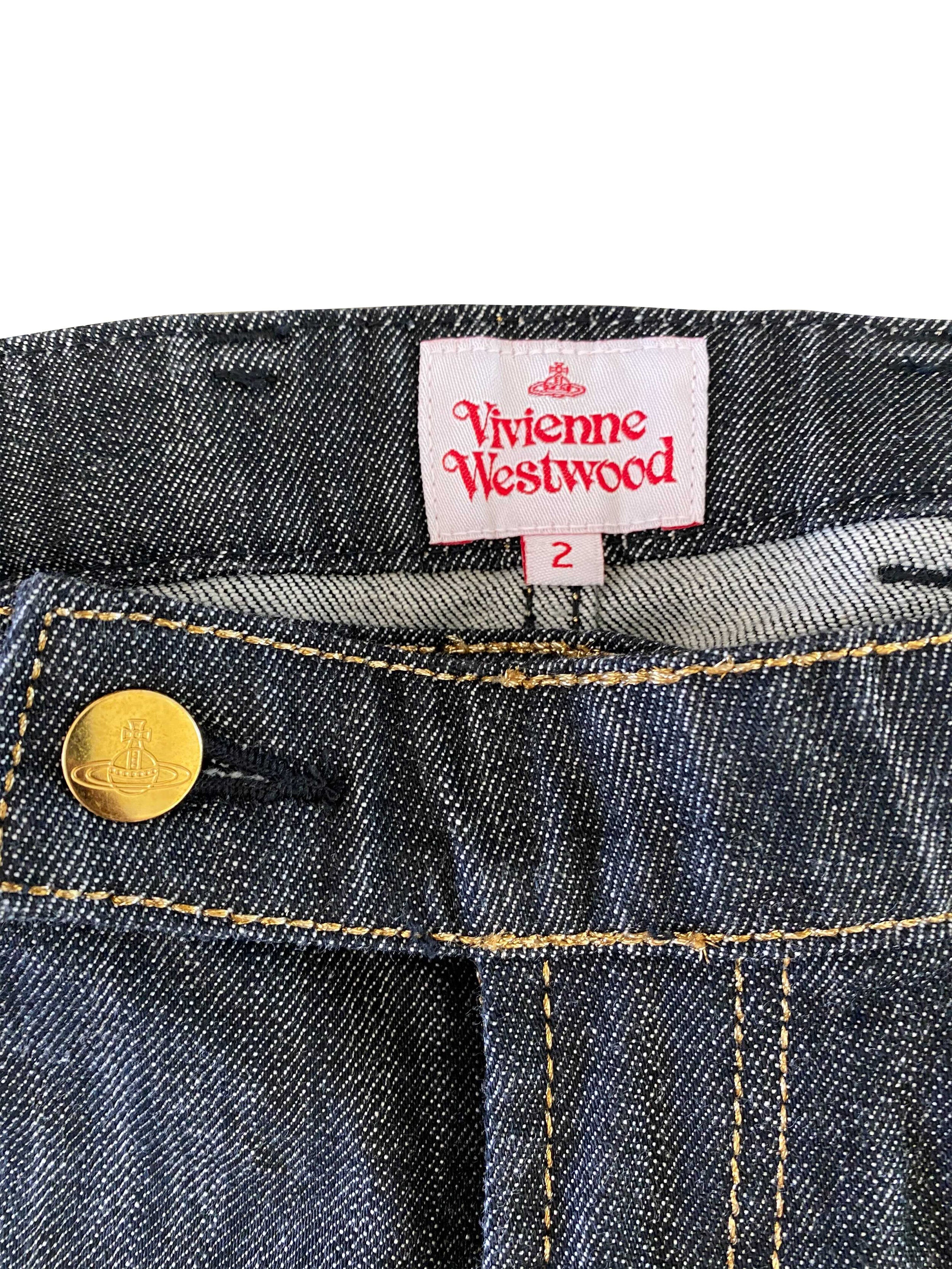 Vivienne Westwood 2000s Rare Navy Denim · INTO