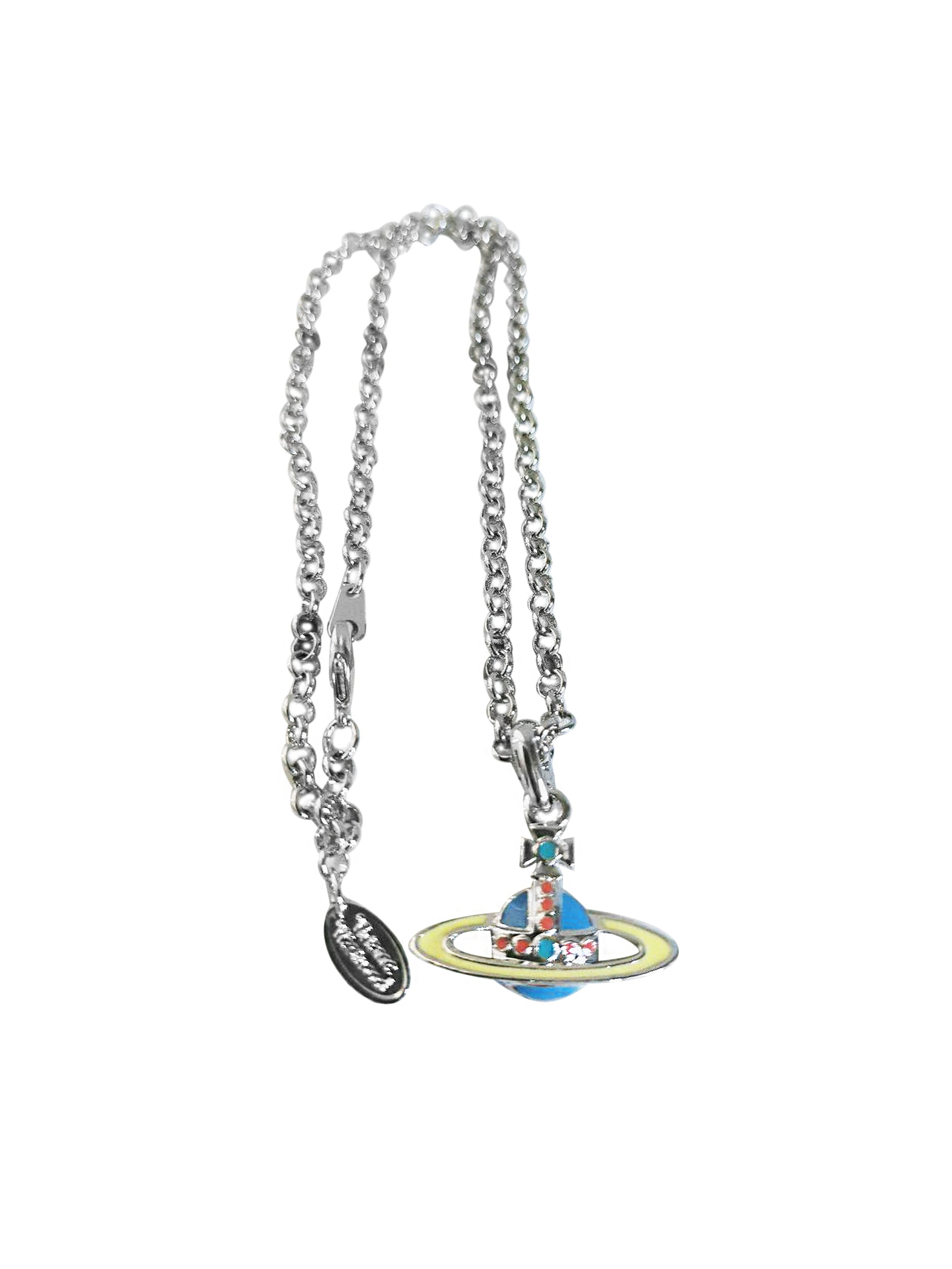 Vivienne Westwood 2000s Multi-Colour Orb Necklace · INTO