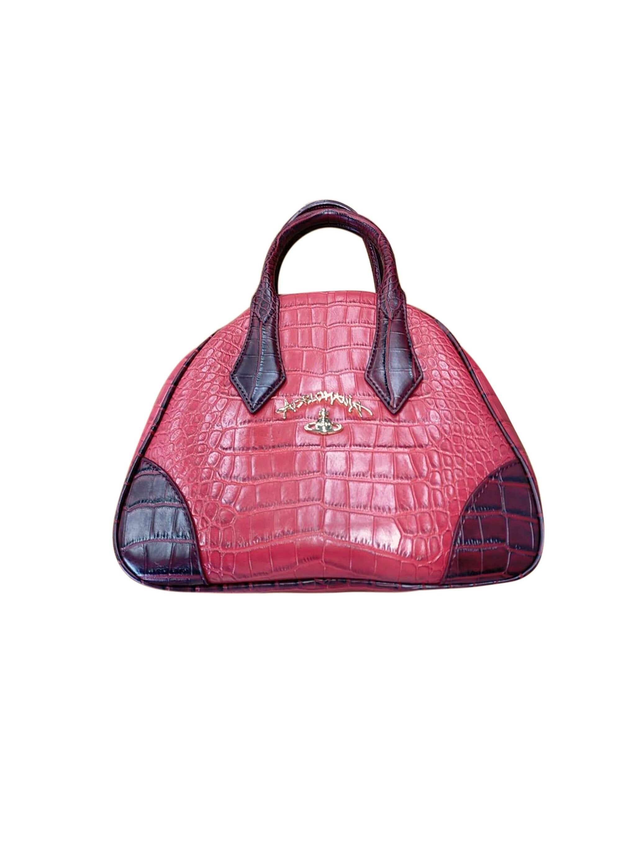 Vivienne Westwood 2000s Python Heart Leather Bag · INTO