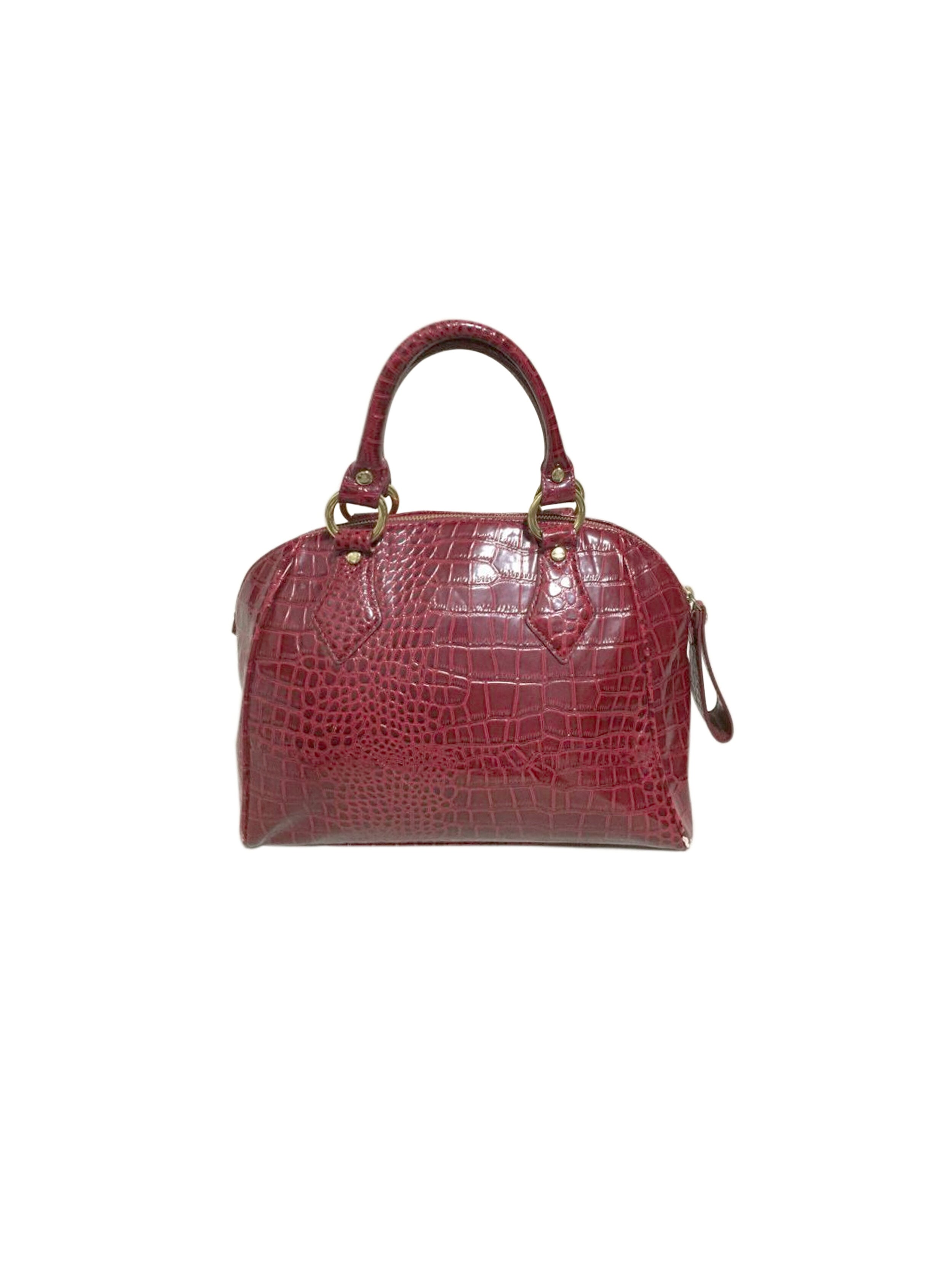 Chancery heart leather handbag Vivienne Westwood Red in Leather