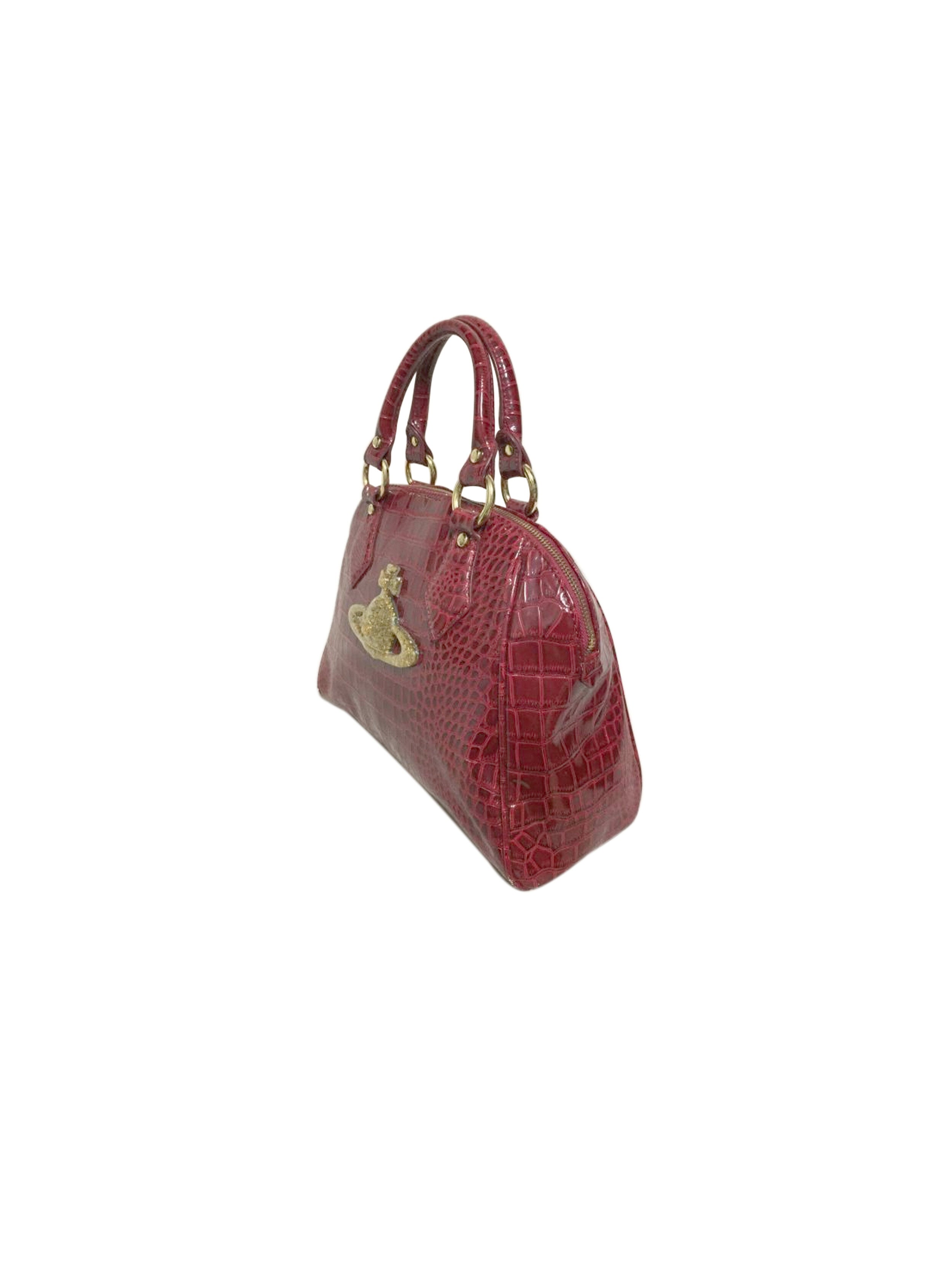 Vivienne Westwood 2000s Red Leather Handbag · INTO