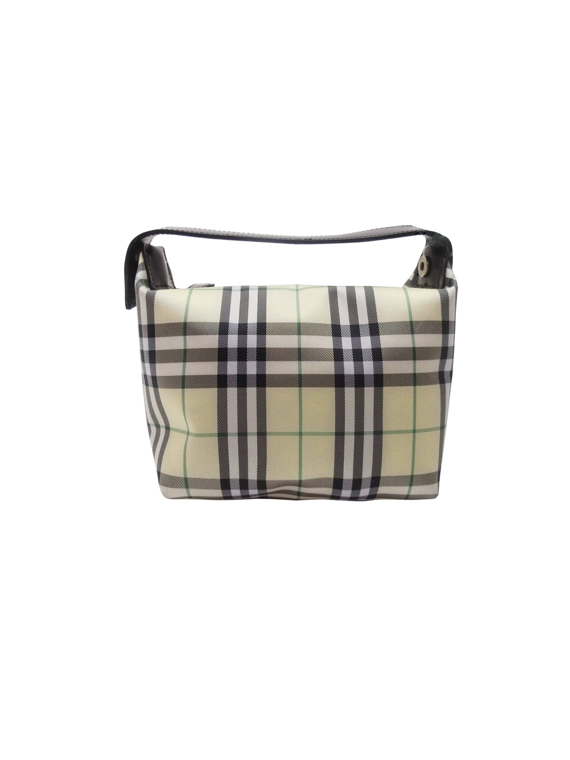 Handbag Burberry Beige in Cotton - 21965792