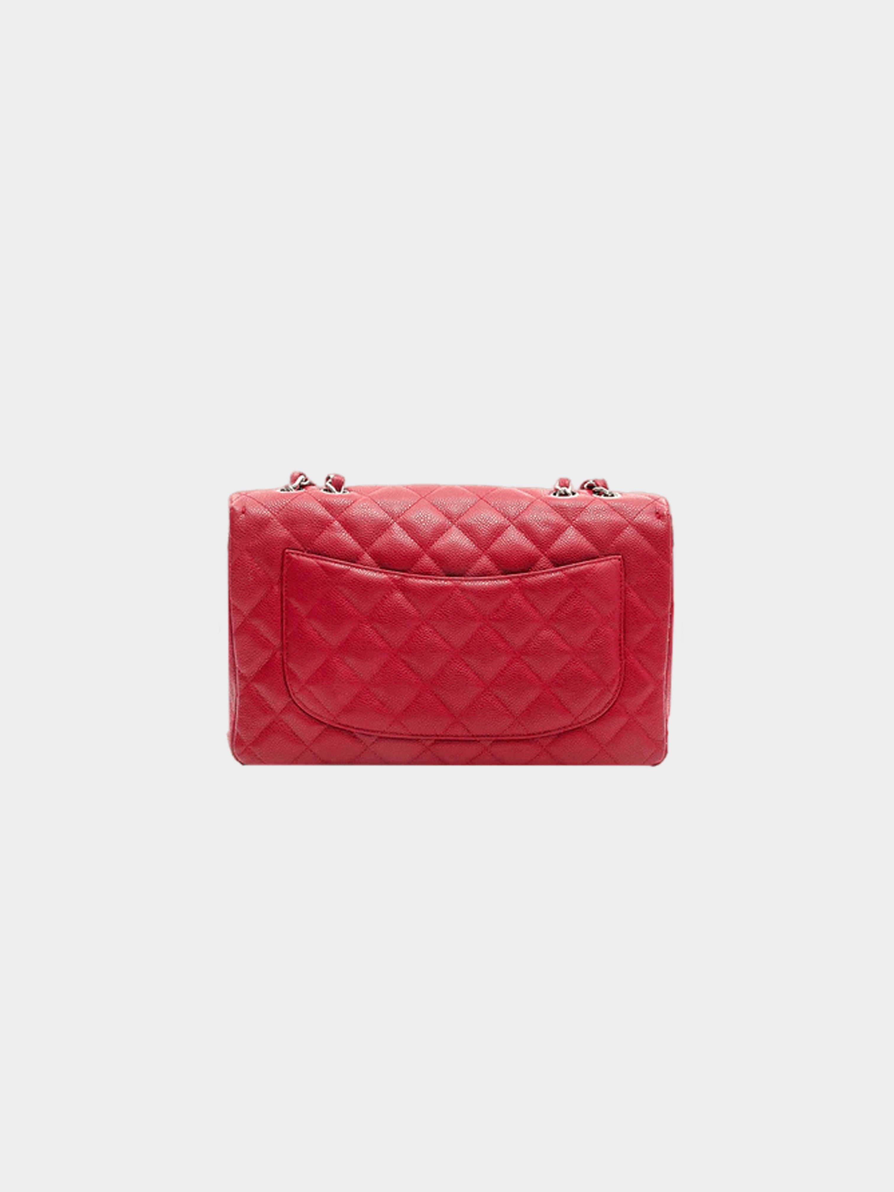Chanel 2009 Red Classic Flap Bag