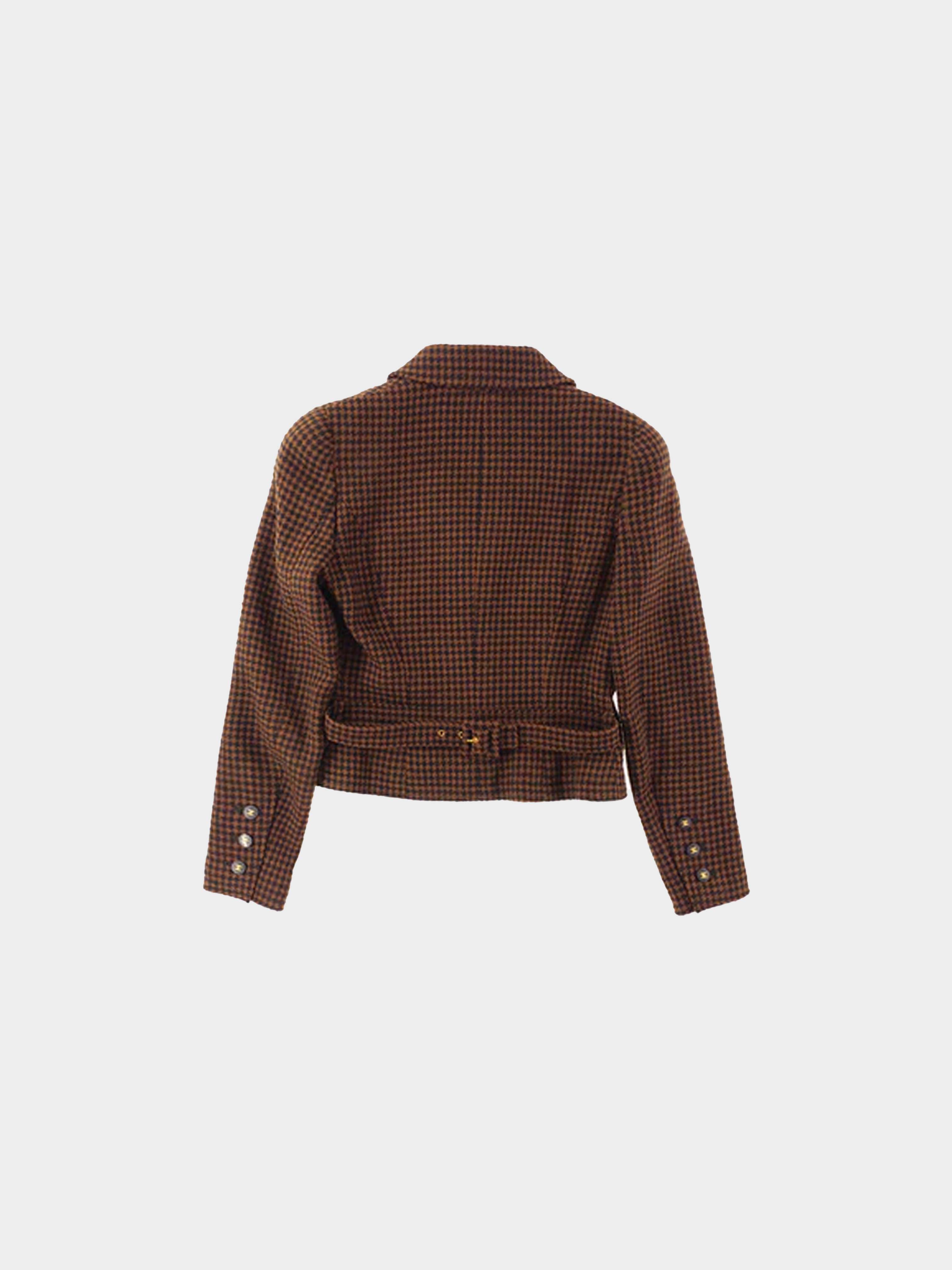 Chanel AW 1997 Brown Tweed Jacket · INTO
