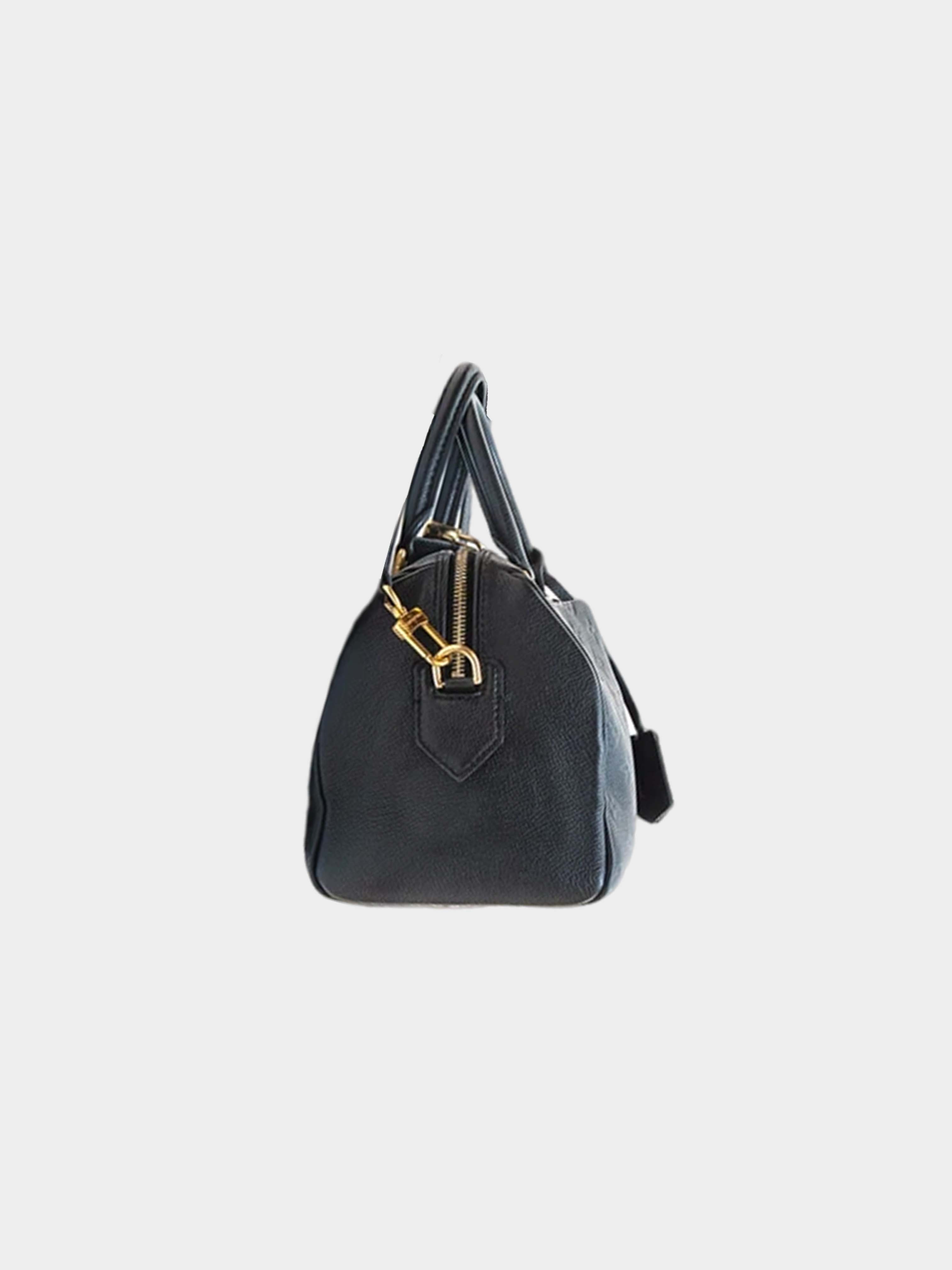 Louis Vuitton 2017 Black Speedy Bandouliere Handbag