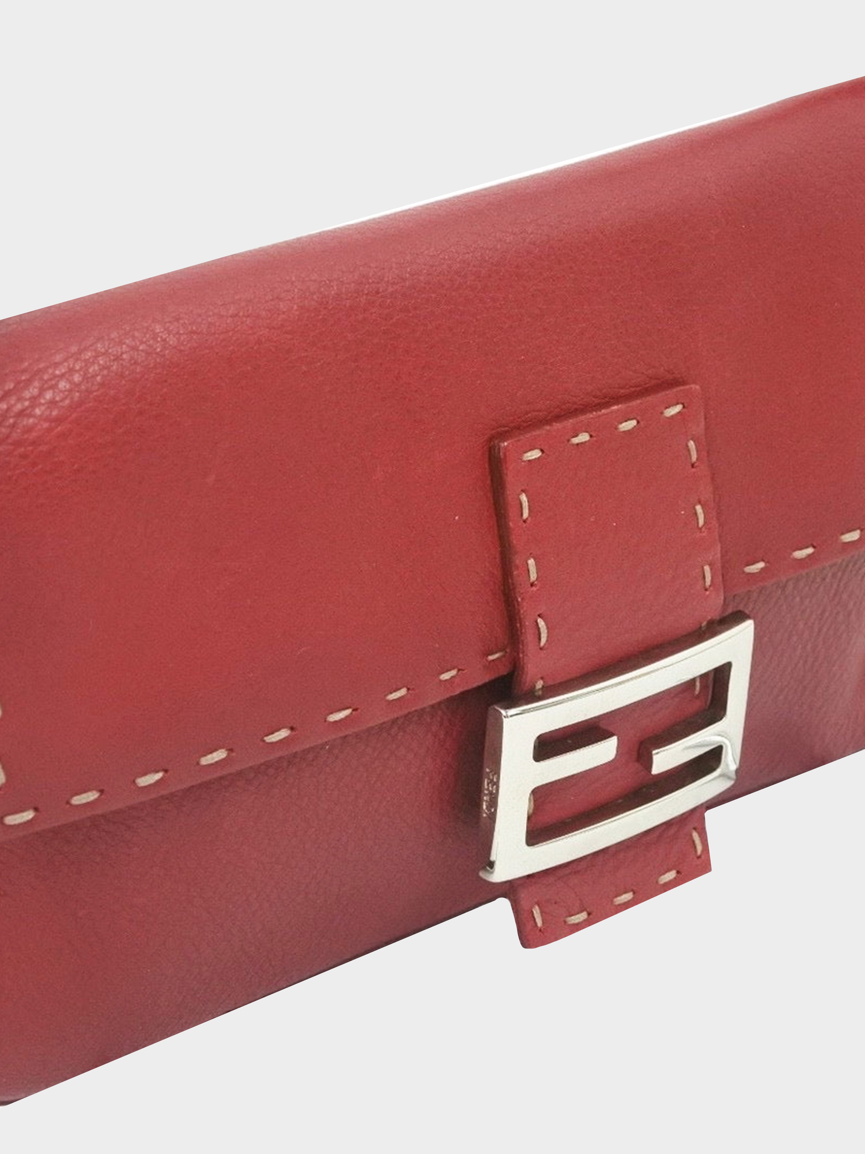 FENDI CHERRY MAMMA BAGUETTE BAG