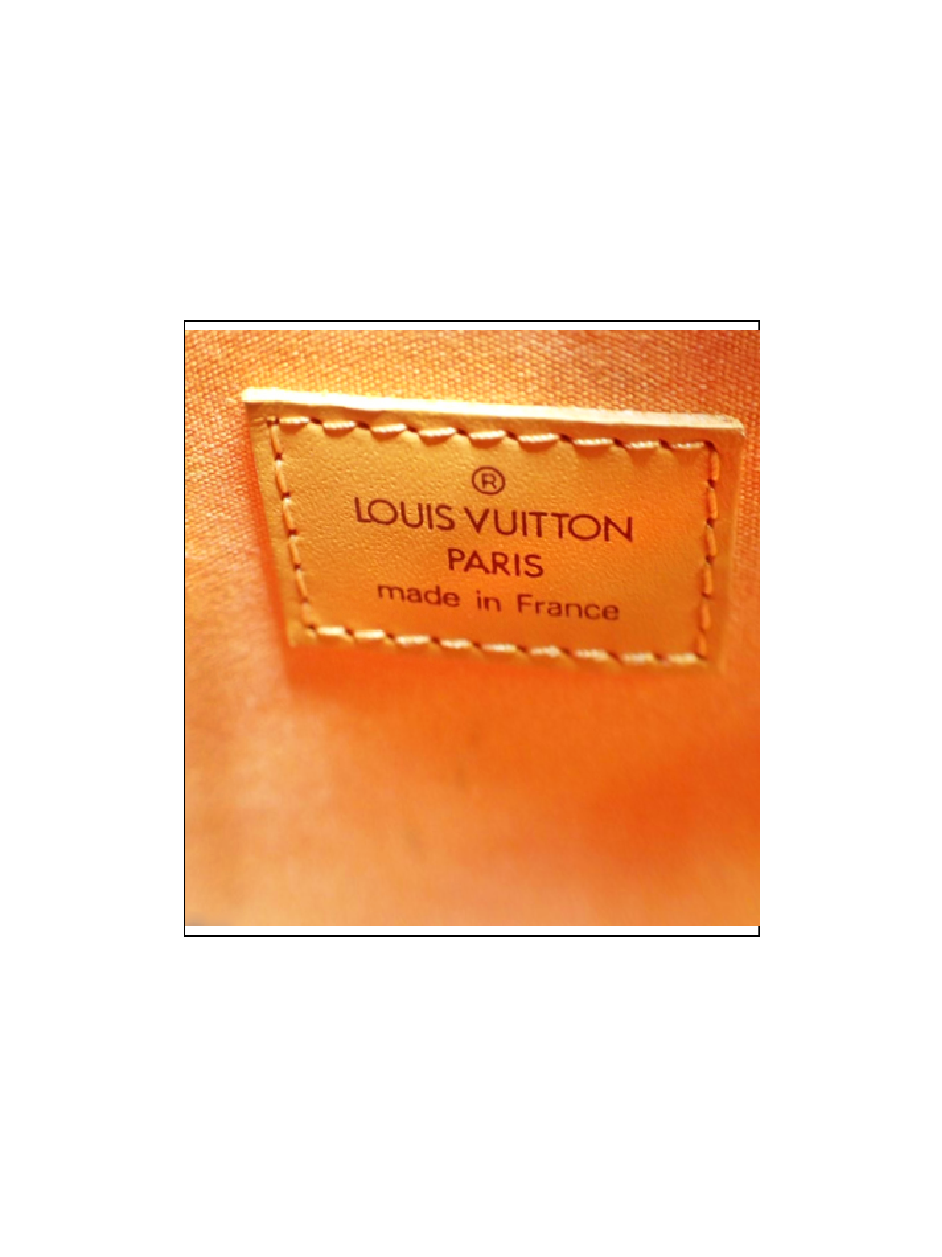 Louis Vuitton 2000s Canvas Epi Orange Bag