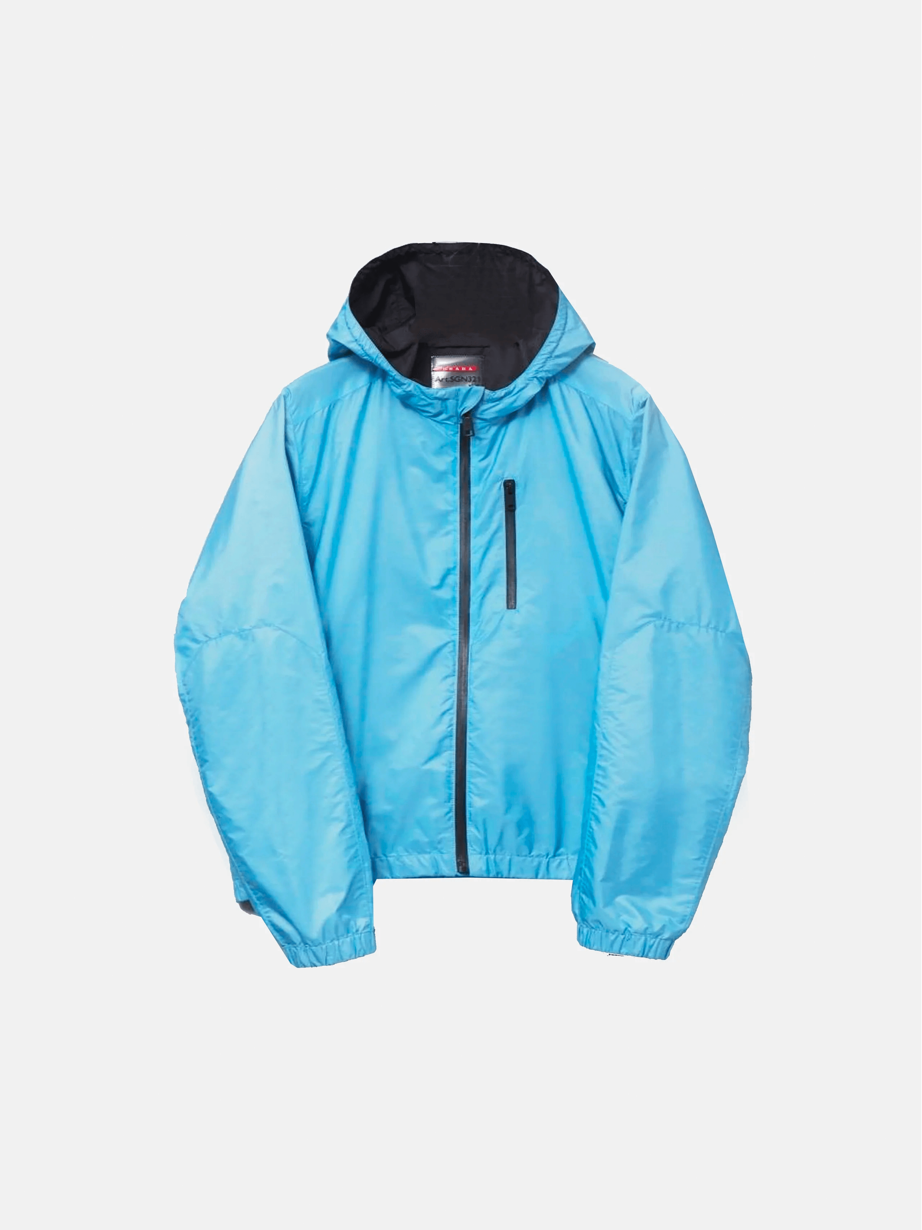 Prada 2000s Sports Wool and Nylon Mix Jacket · INTO