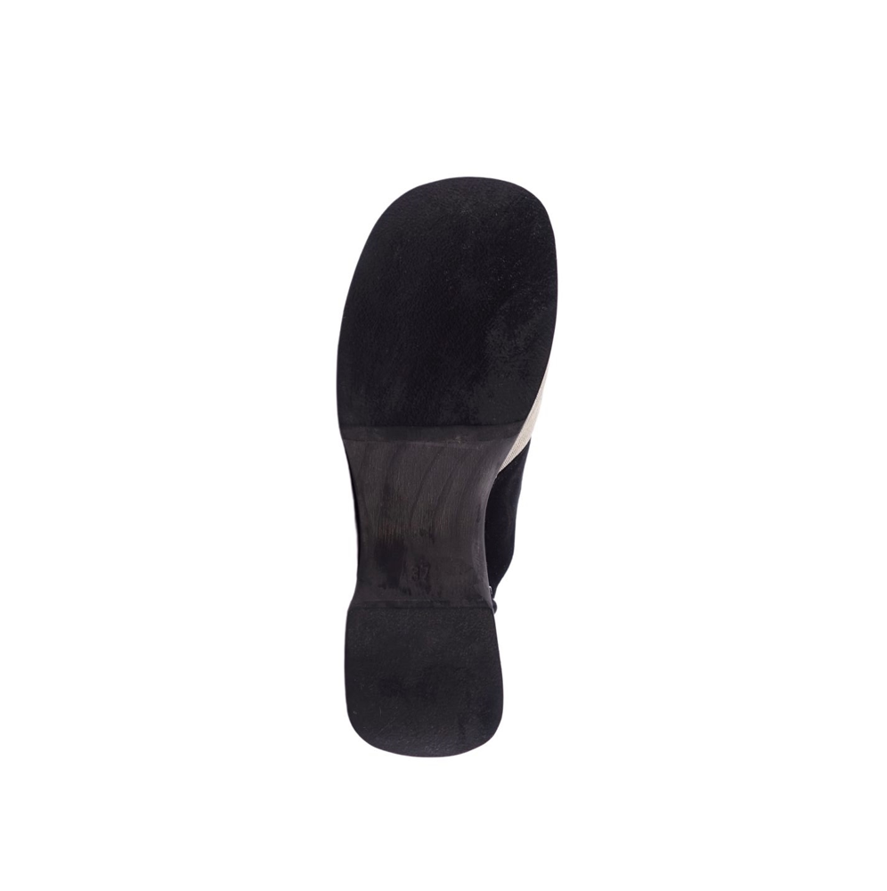 Chanel Sports Suede and Cloth Clogs · INTO