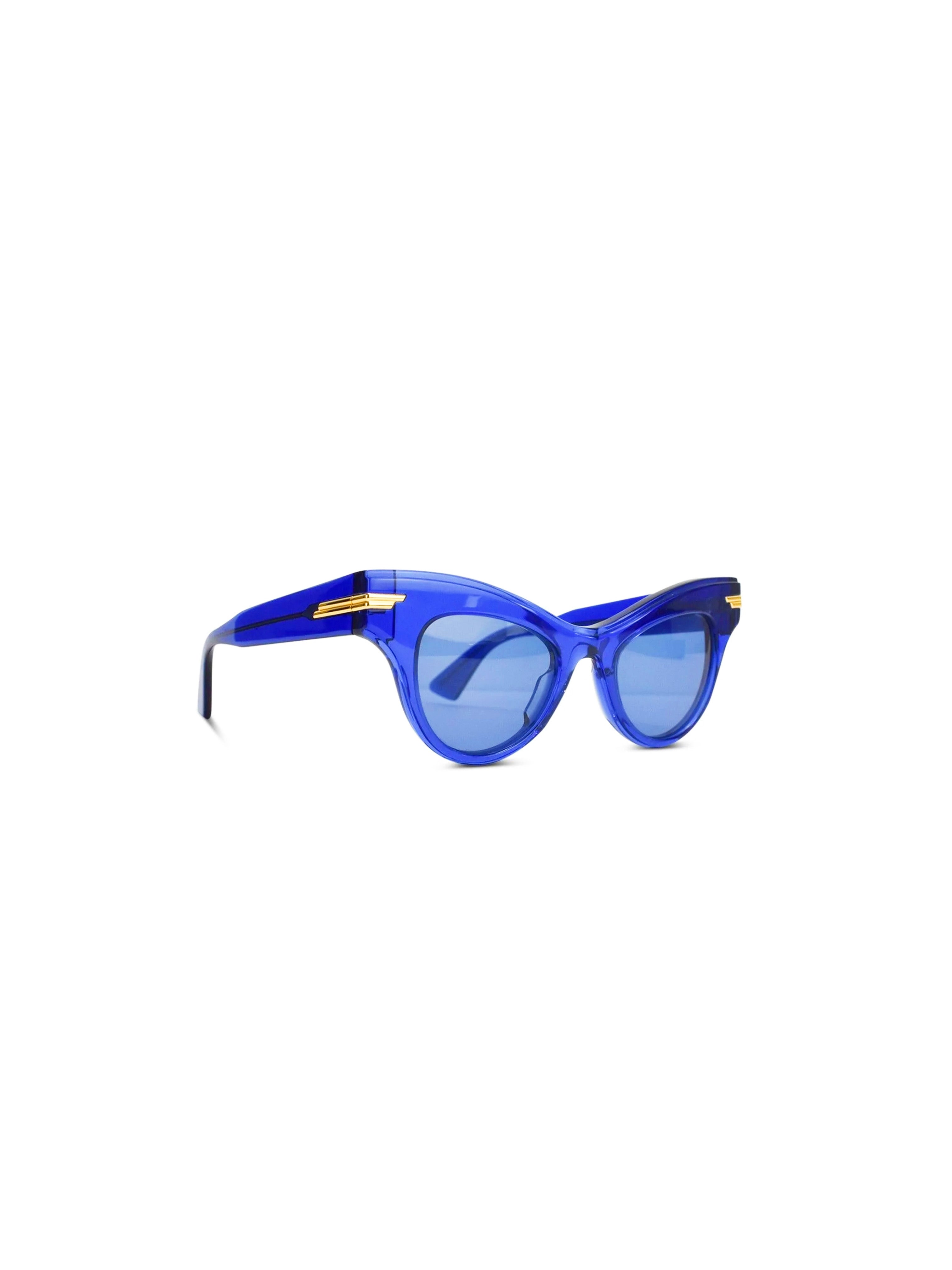 Bottega Veneta - The Original 04 Cat Eye Sunglasses - Blue