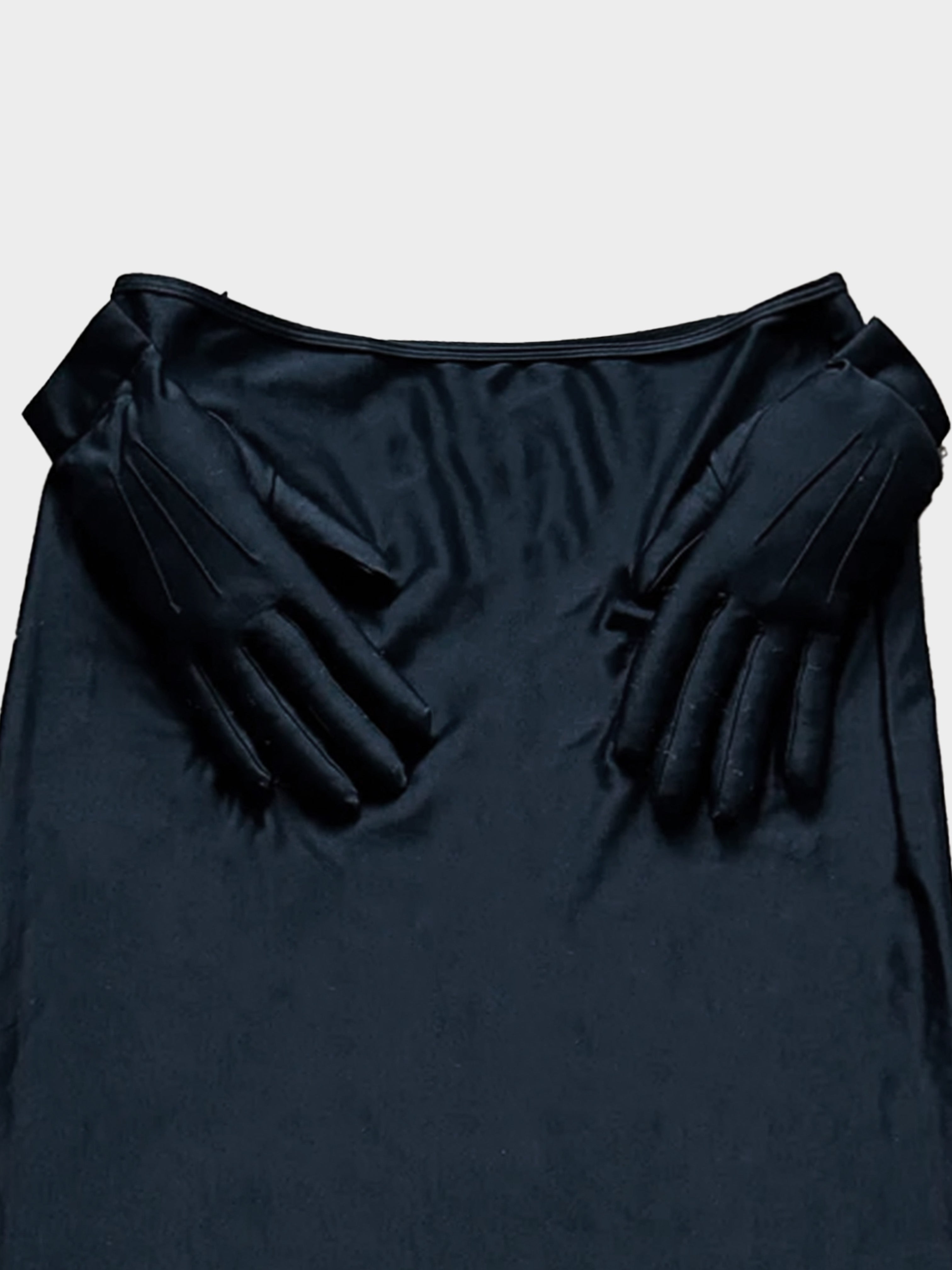 Comme des Garçons FW 2007 Black Glove Skirt