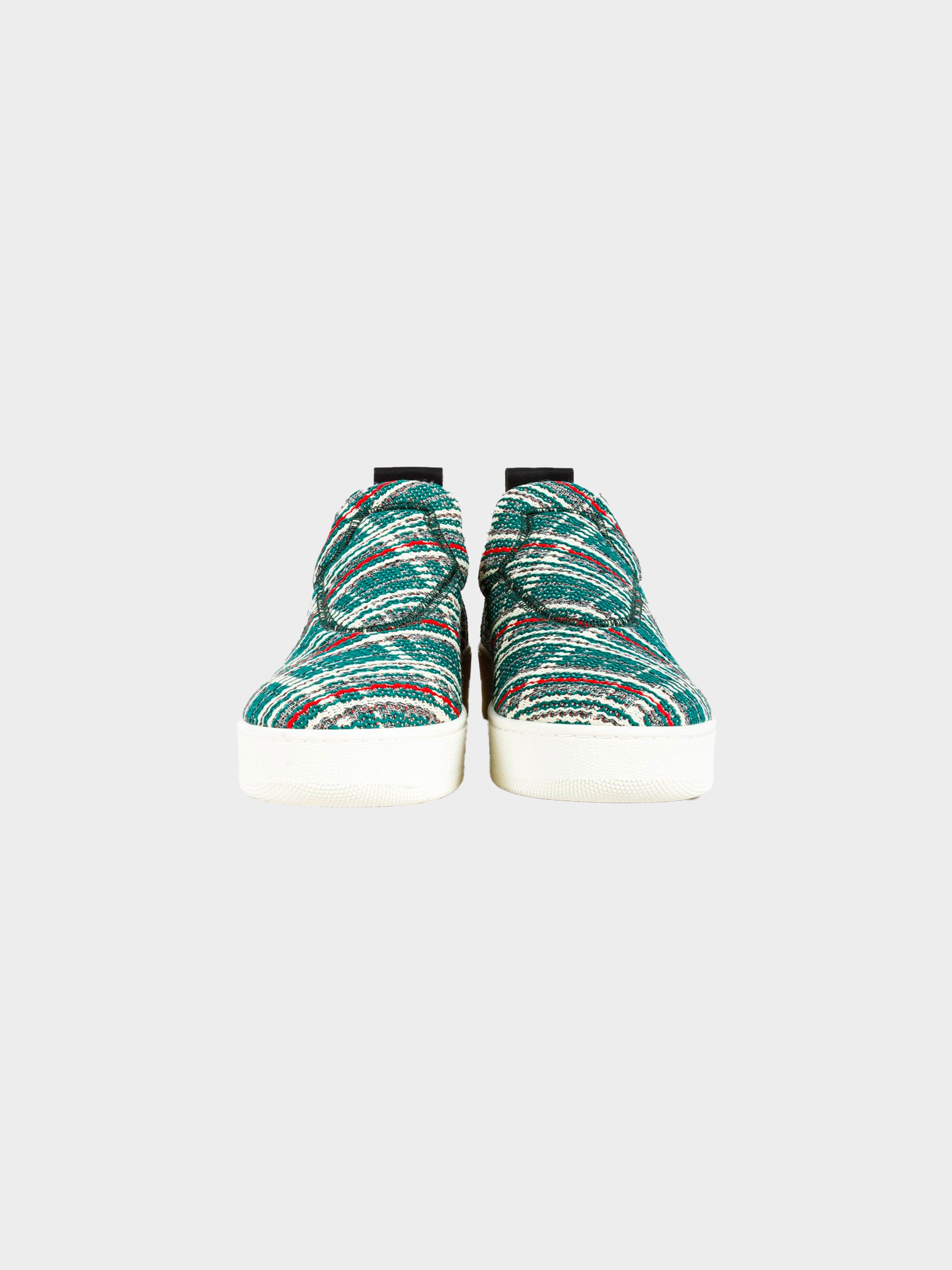Céline SS14 by Pheobe Philo Tweed Platform Sneakers · INTO