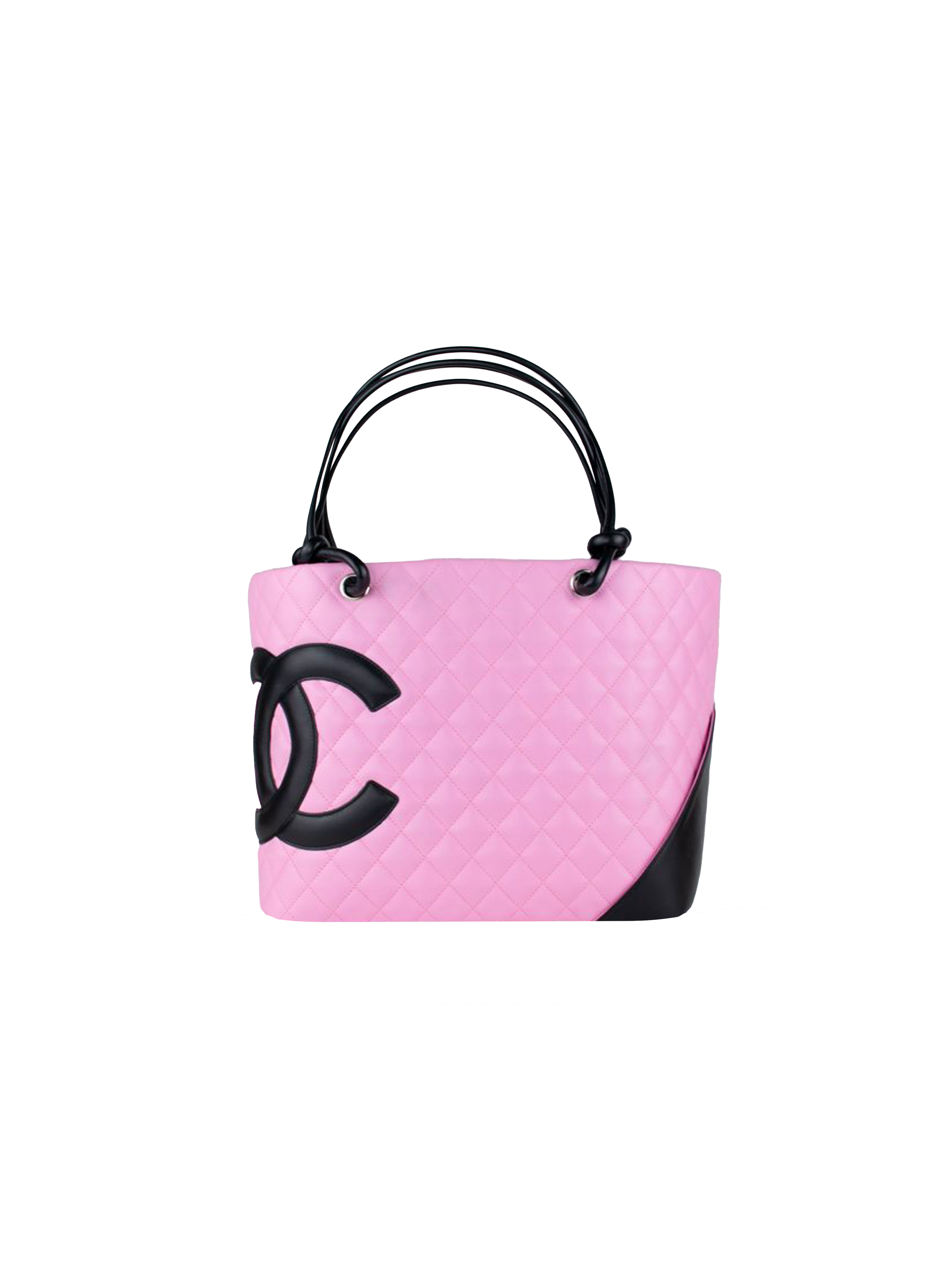 Chanel 2004 Pink Cambon Logo Tote · INTO