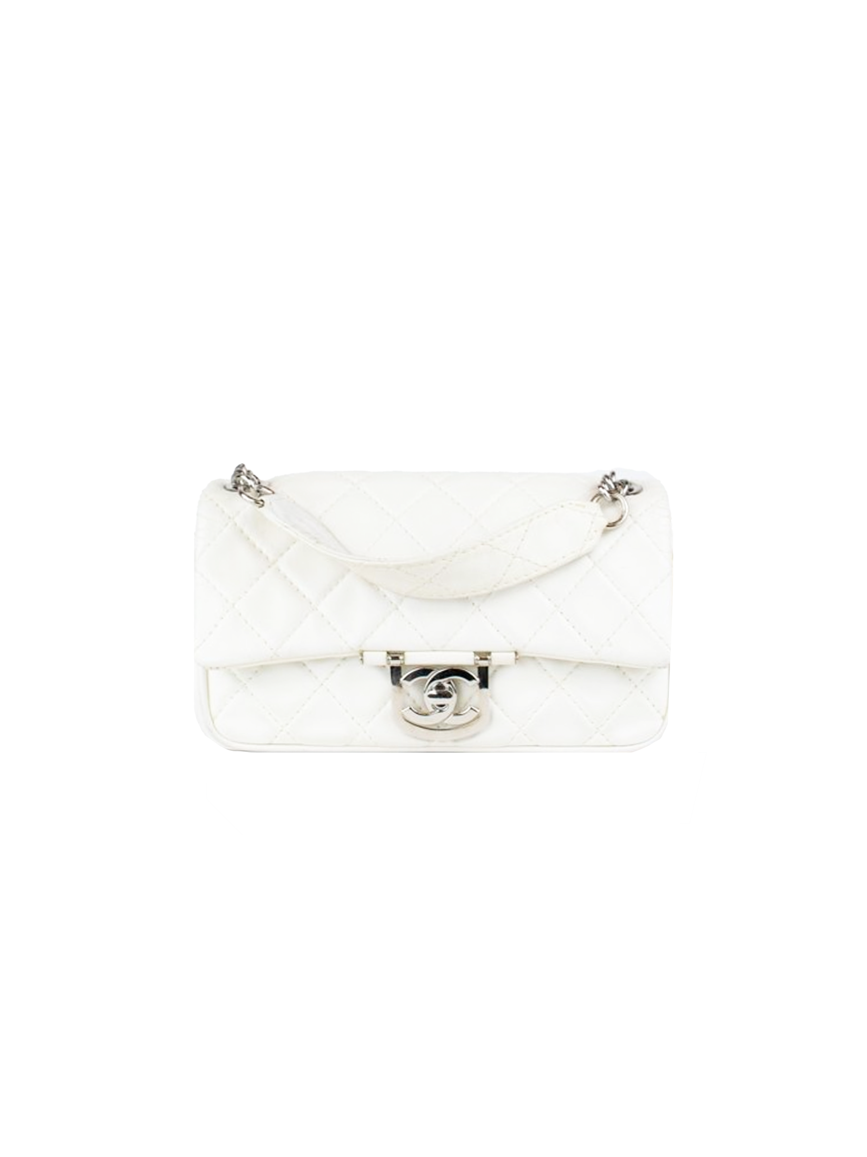 Chanel White Flap Bag