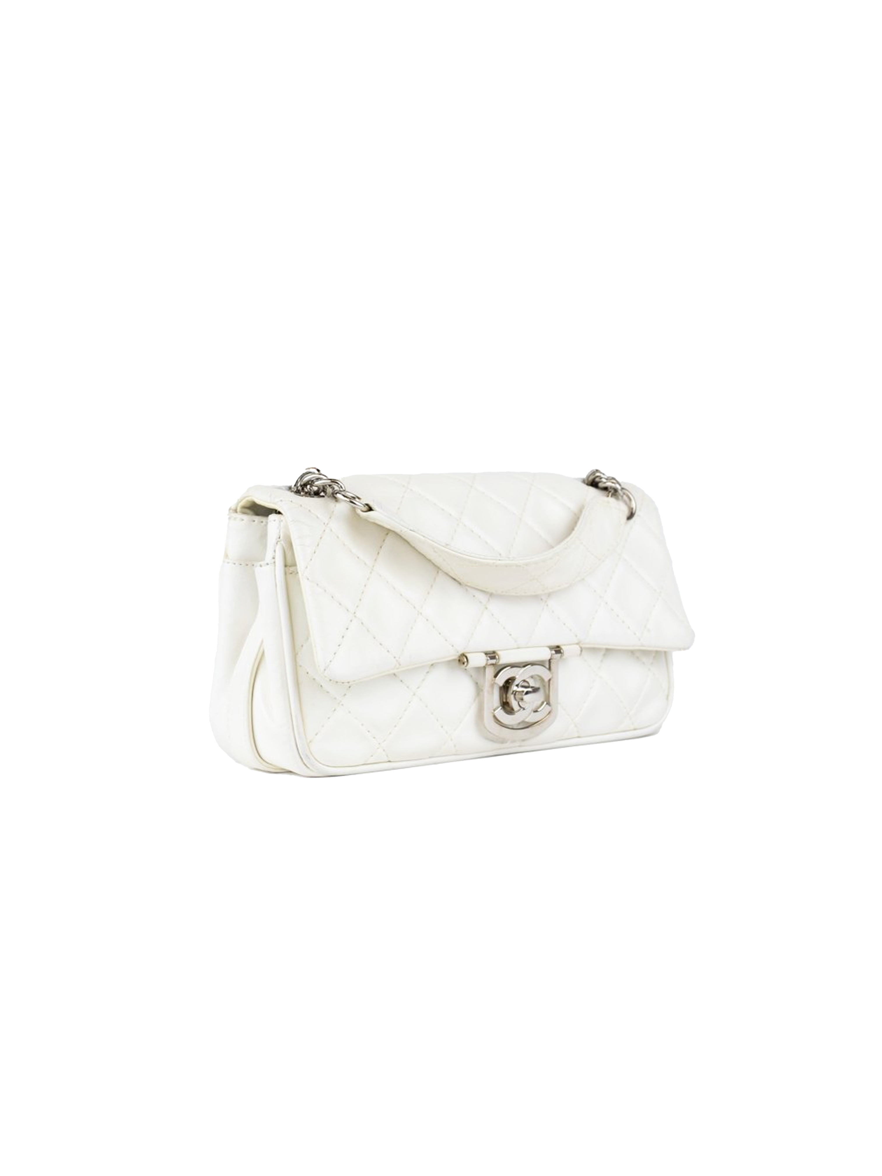 Chanel 2006 White Icons Secret Label Flap Bag · INTO