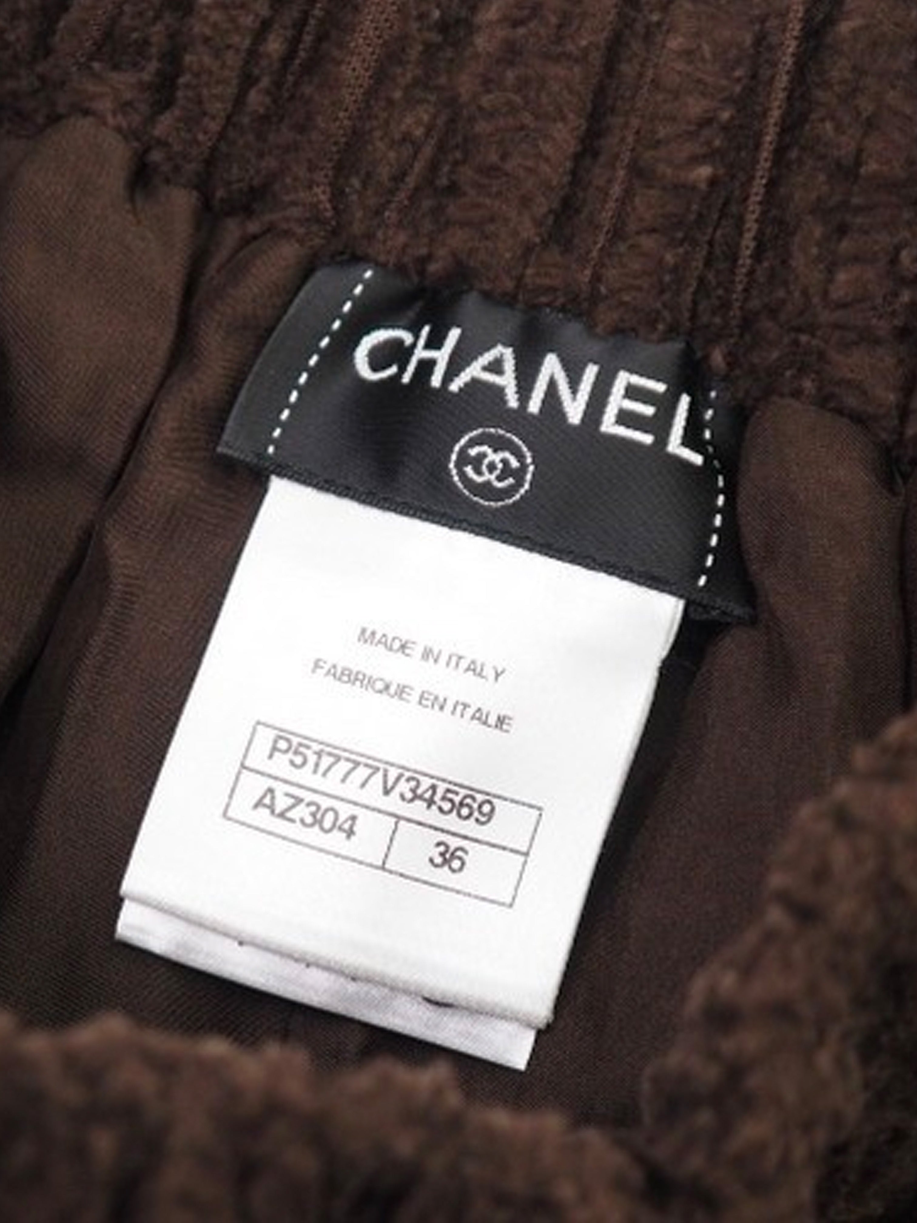 Chanel 1990s Brown Corduroy Rare Shorts