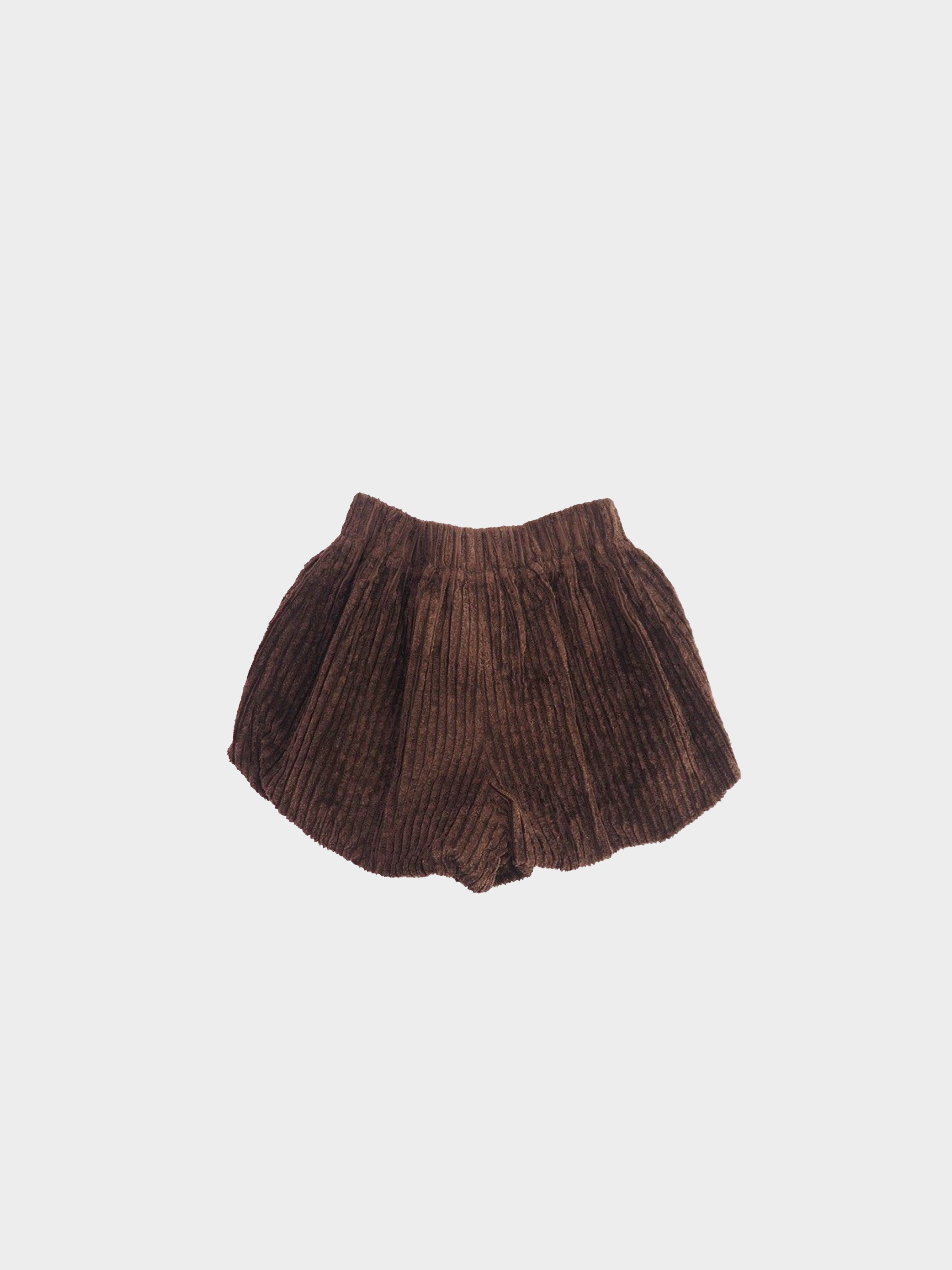 Chanel 1990s Brown Corduroy Rare Shorts