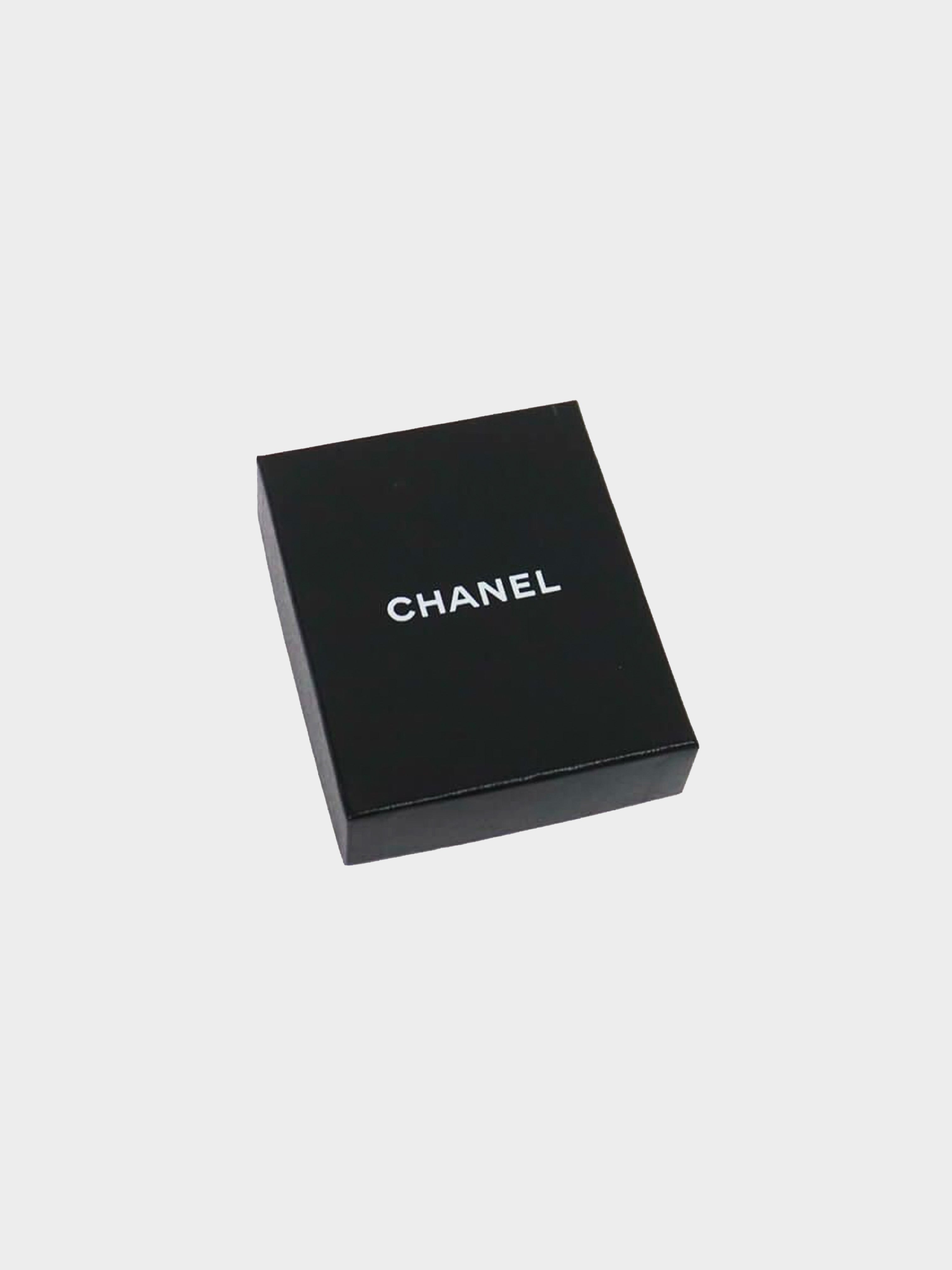 Chanel Spring 2001 Silver Logo Cube Bangle