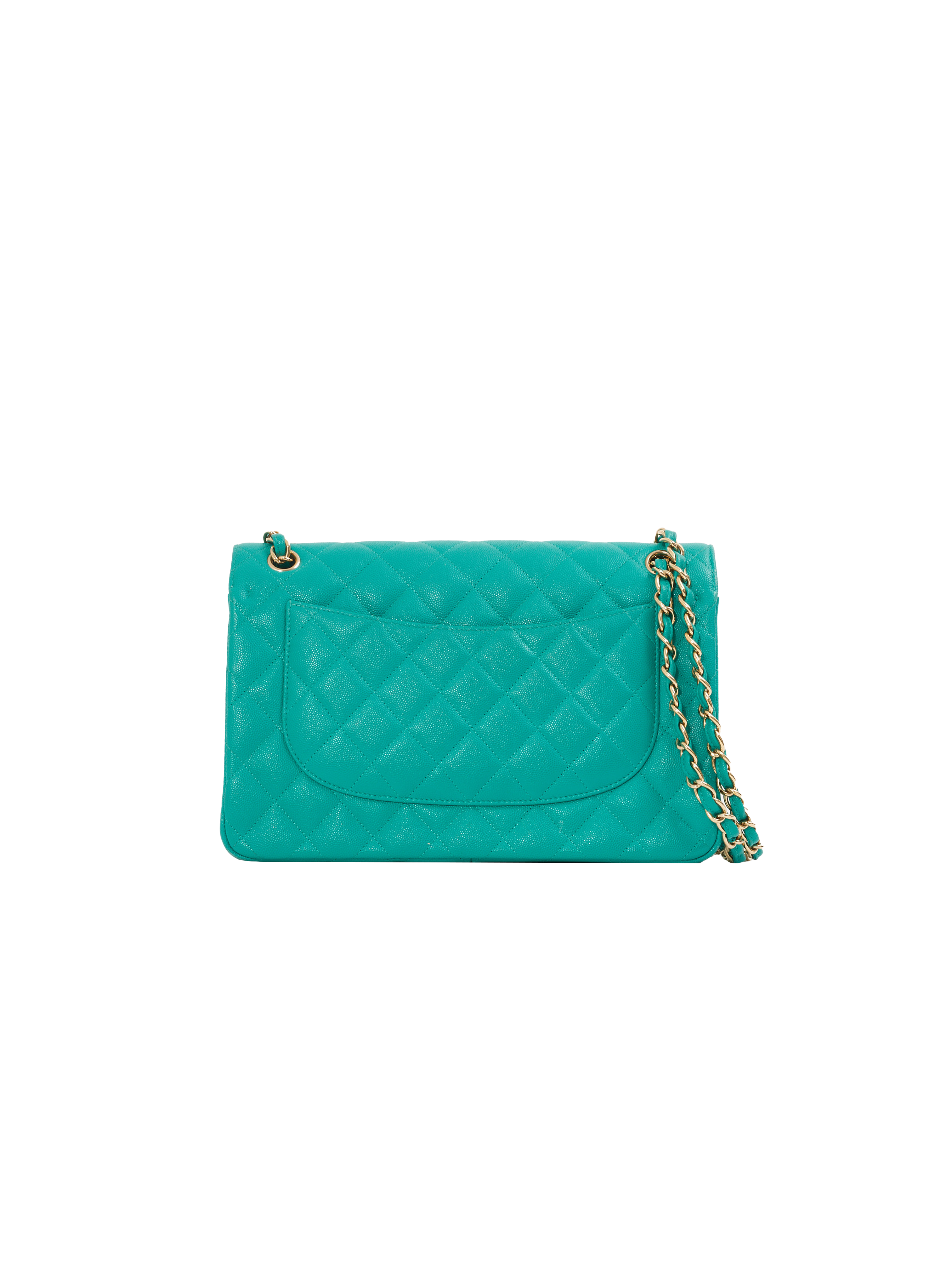 Chanel 2016 Turquoise Classic Flap Bag