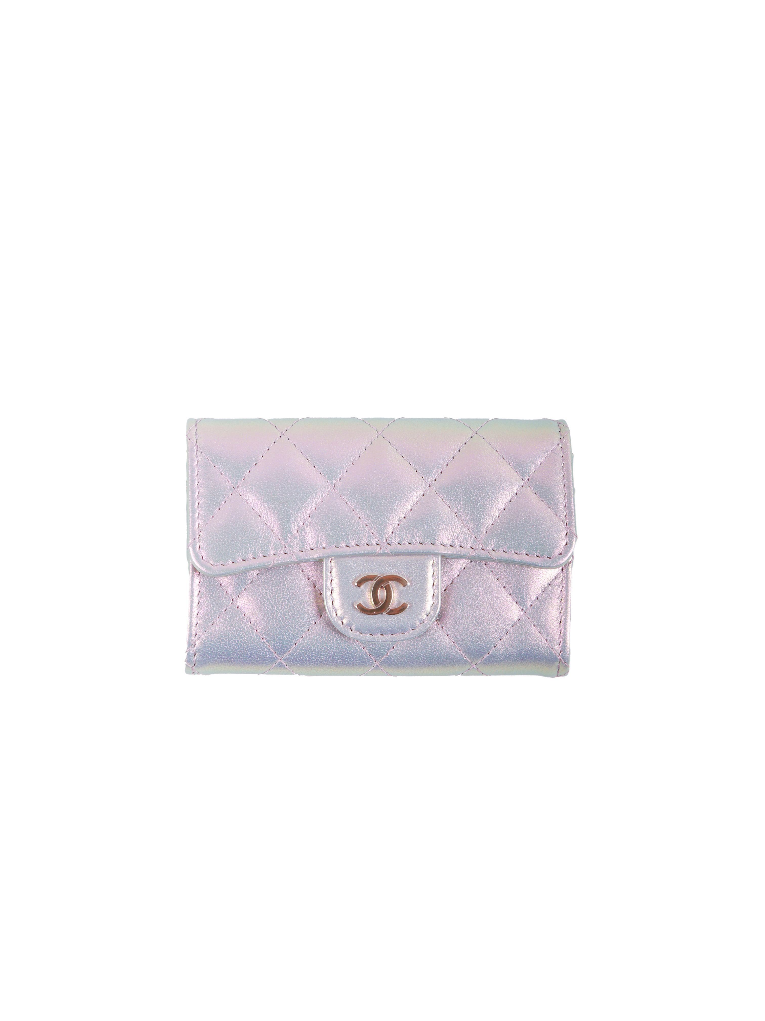 Chanel 2021 Limited Edition Holographic Wallet · INTO