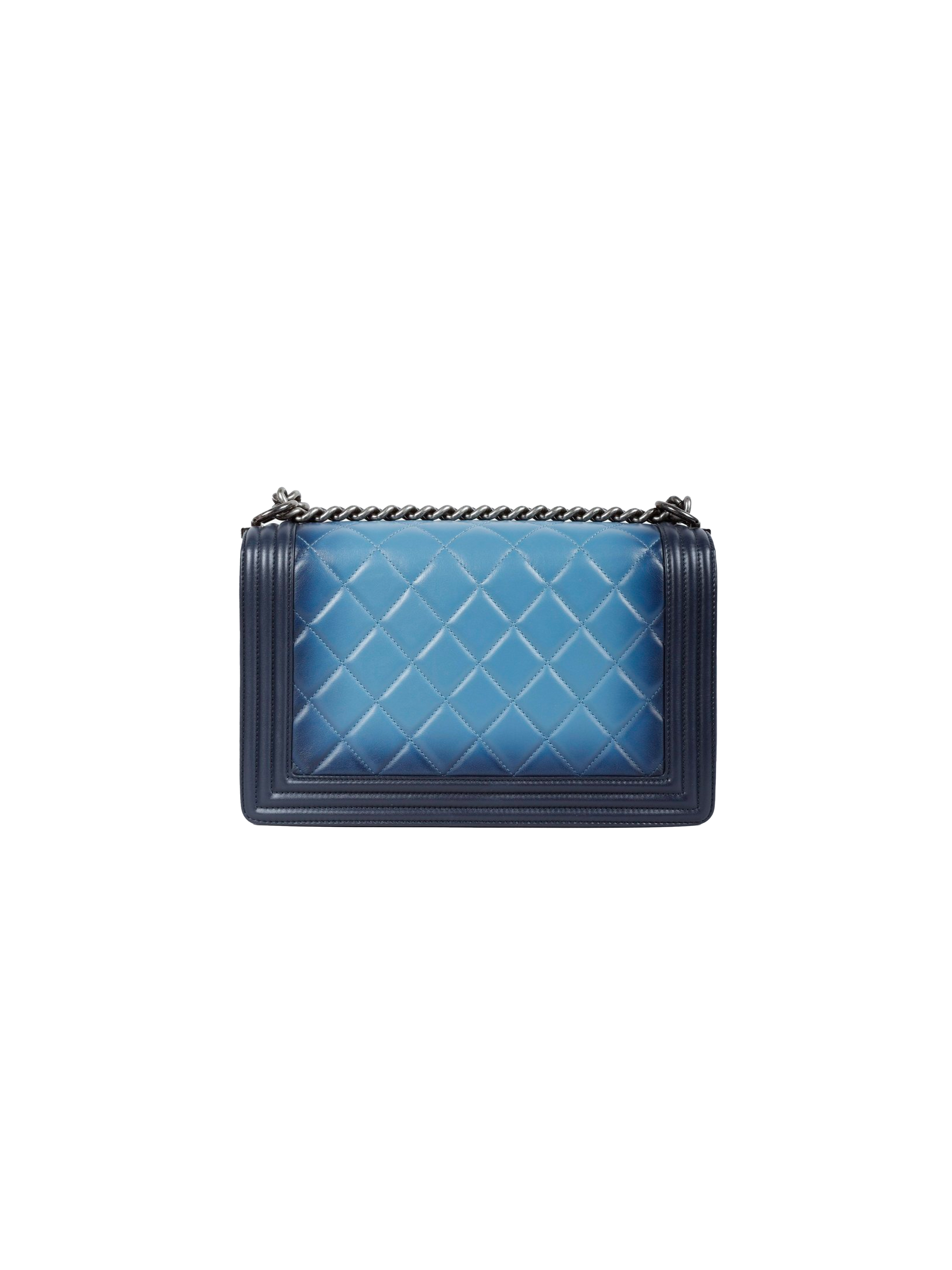 Chanel Pre-Spring 2014 Ombre Blue Boy Bag · INTO