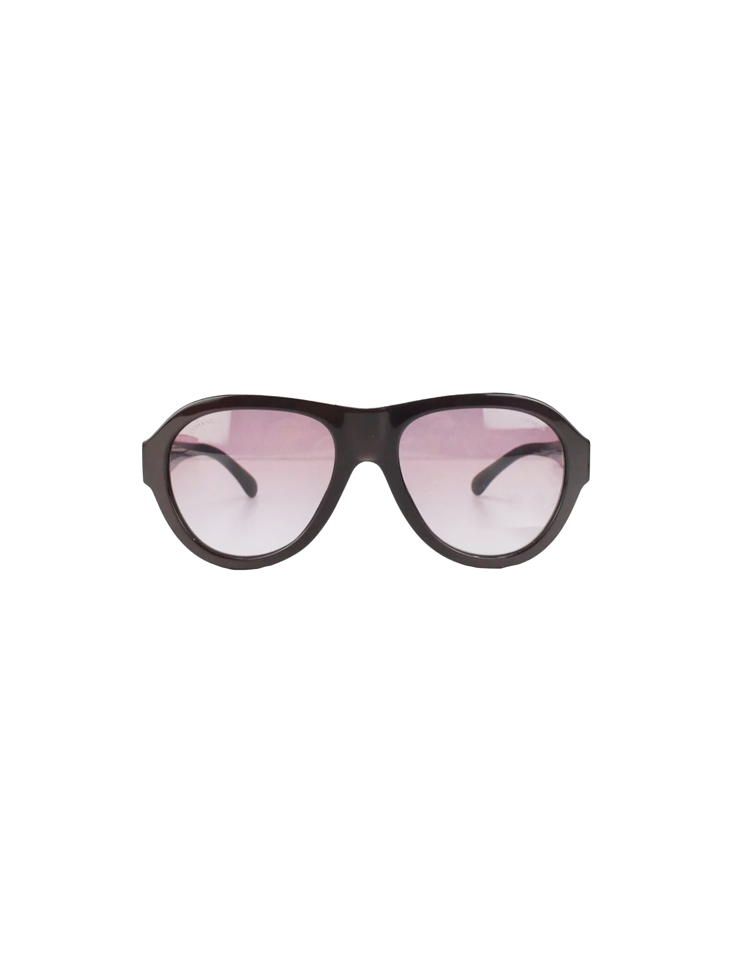 CHANEL purple and green sunglasses – Loop Generation