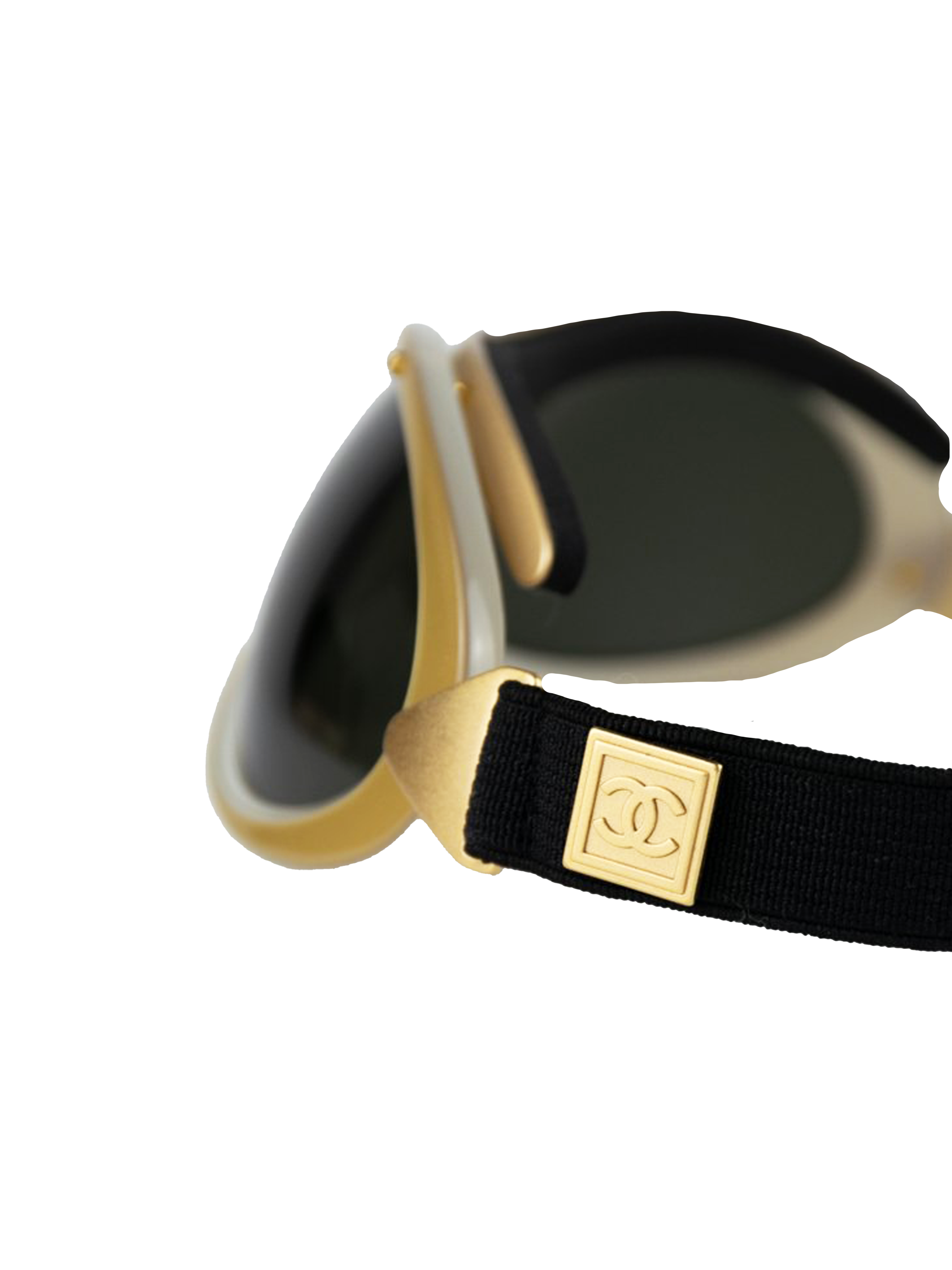 Chanel 2000s Logo Ski Goggles · INTO