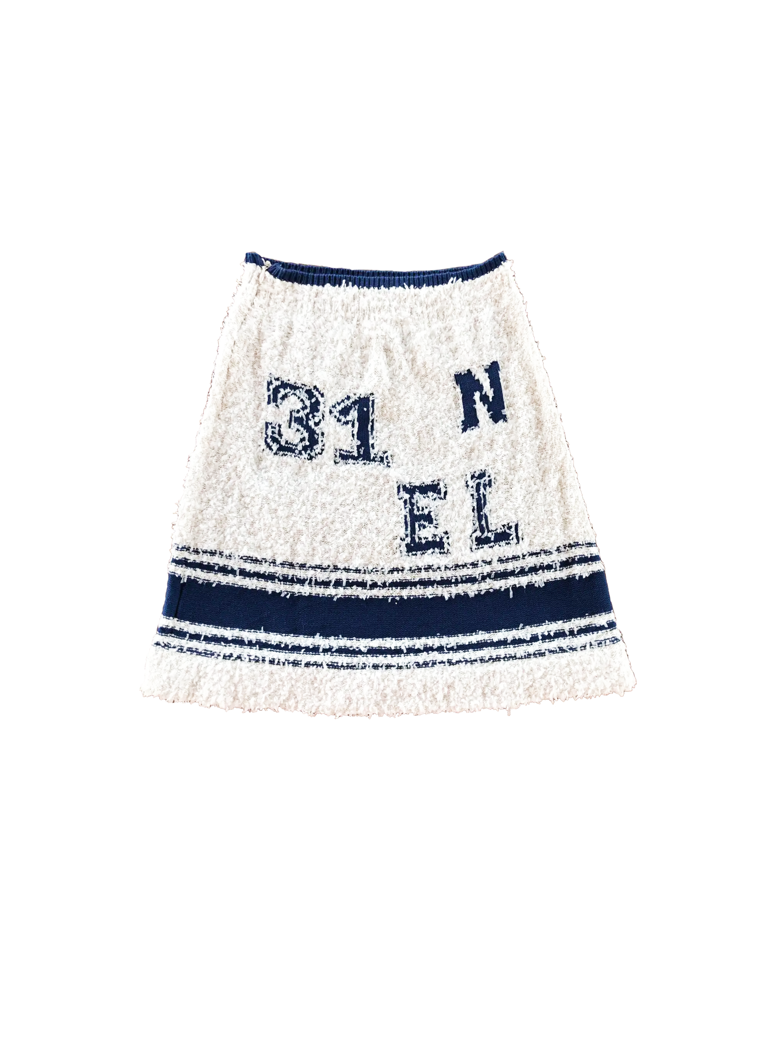 Chanel 2019 Varsity Boucle Skirt