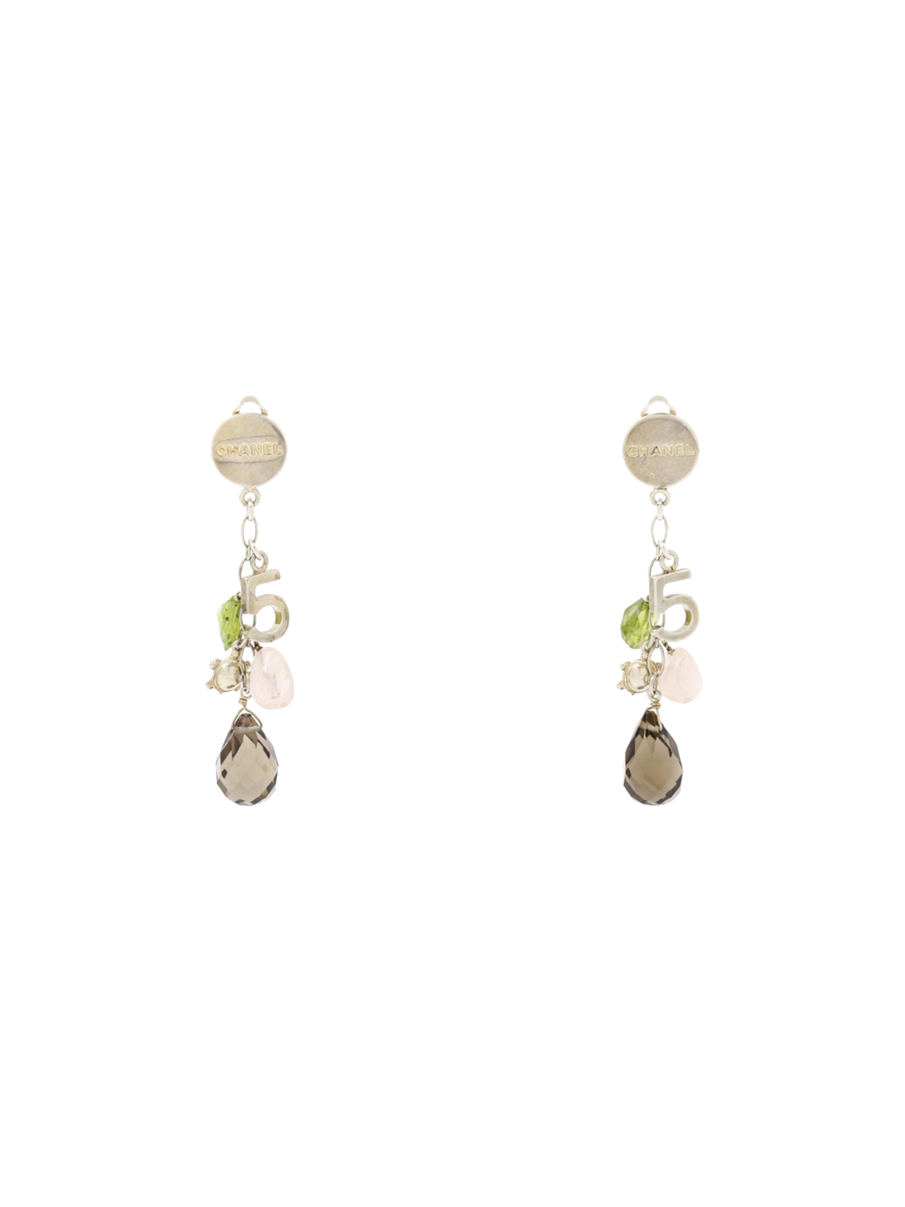 Chanel 2022 Faux Pearl & Strass Ear Cuff Drop Earrings - Pink, Gold-Plated  Drop, Earrings - CHA940612