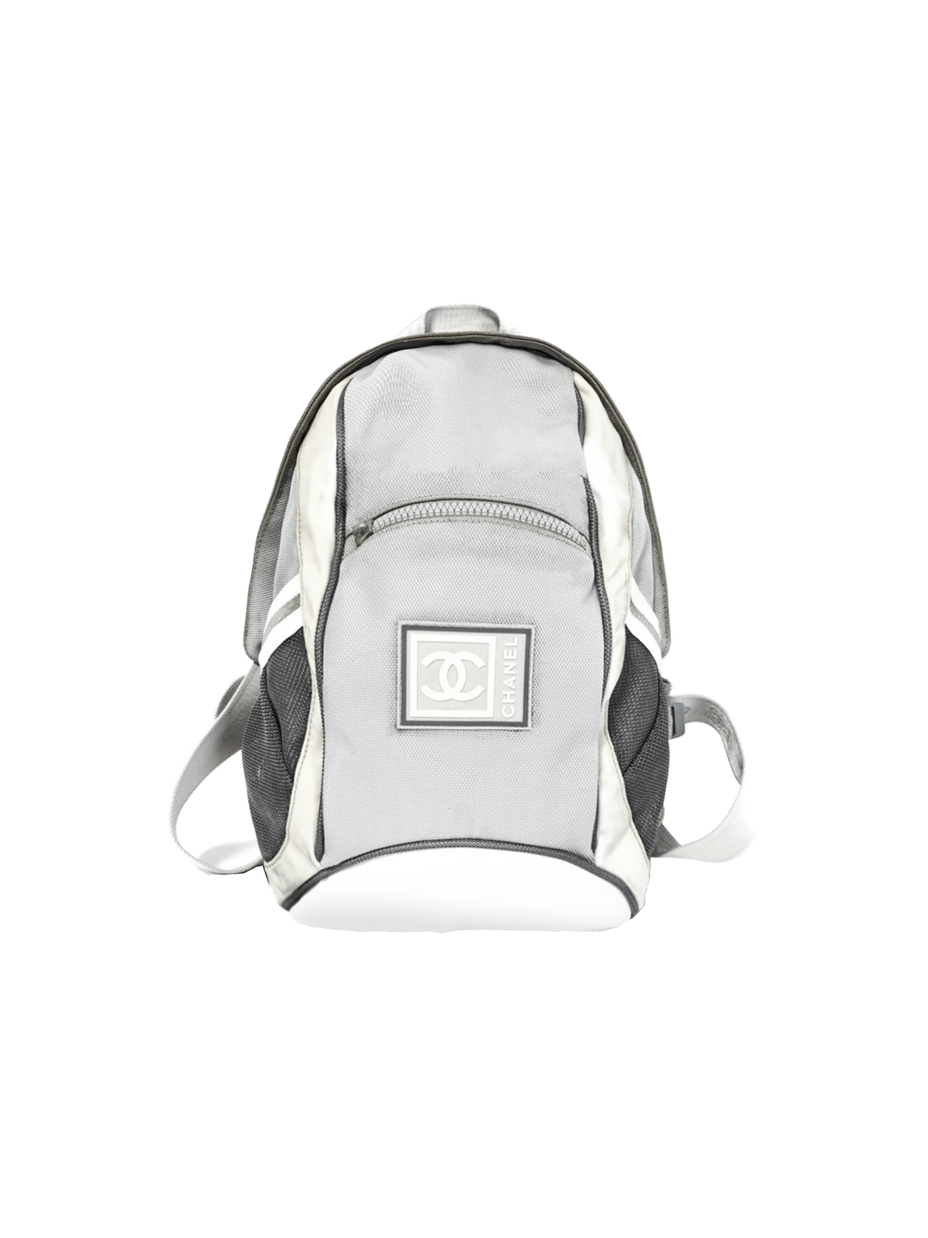 Chanel Sports Grey Rare Backpack