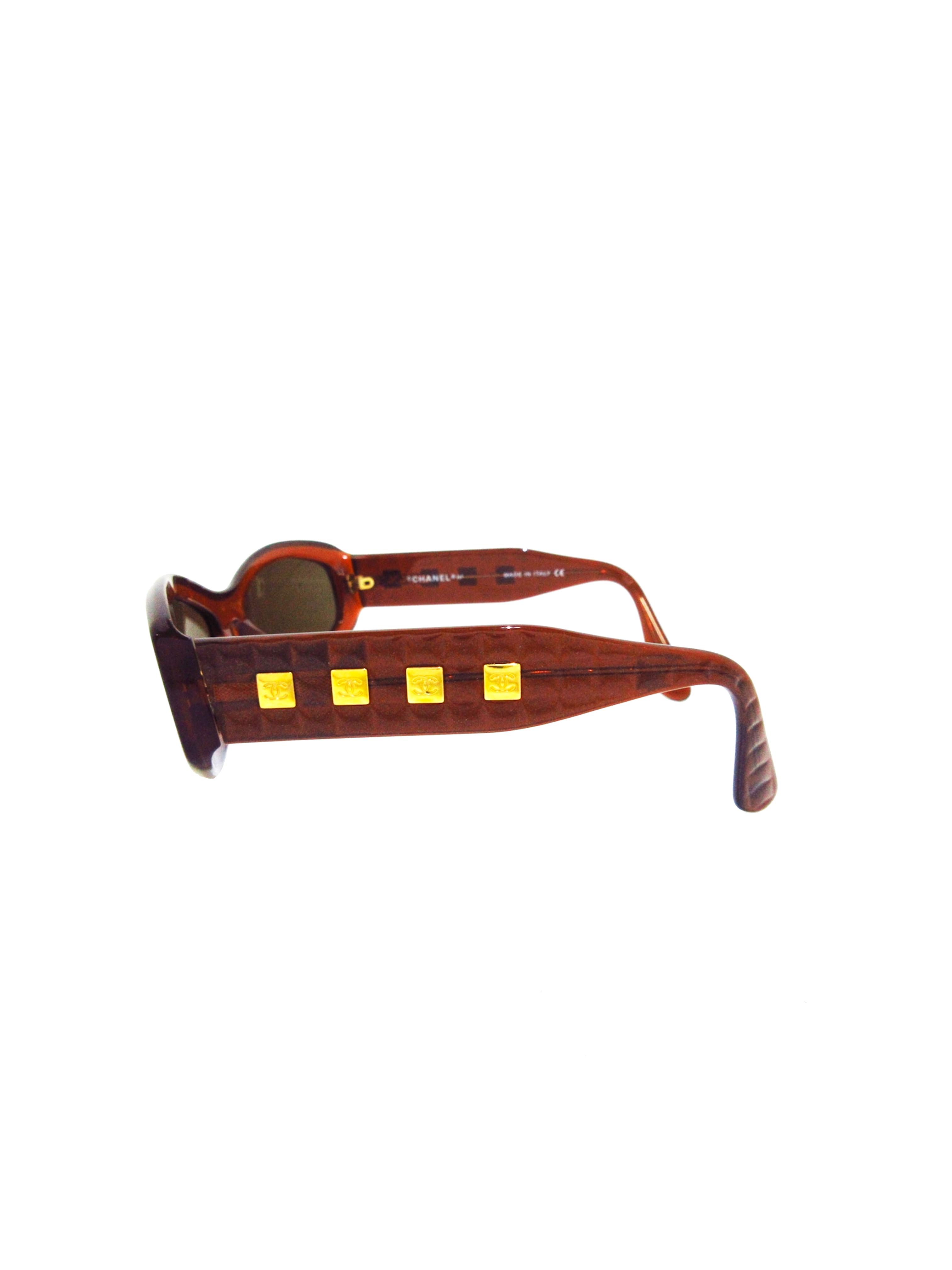 Acetate Frame Square Sunglasses (Brown) – Lux & Charm