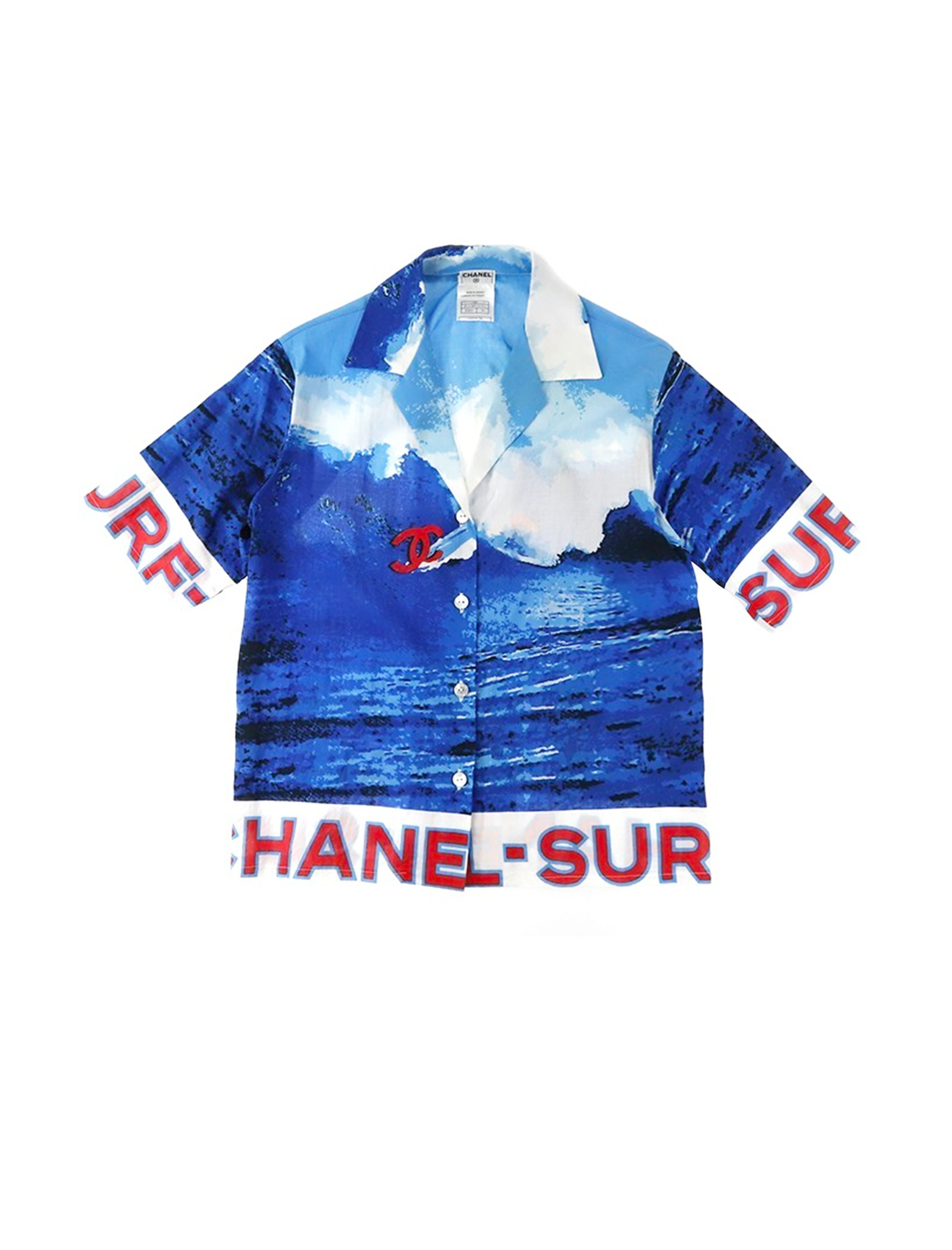 Chanel Surf 2002 SS Button-Up Short Sleeve · INTO